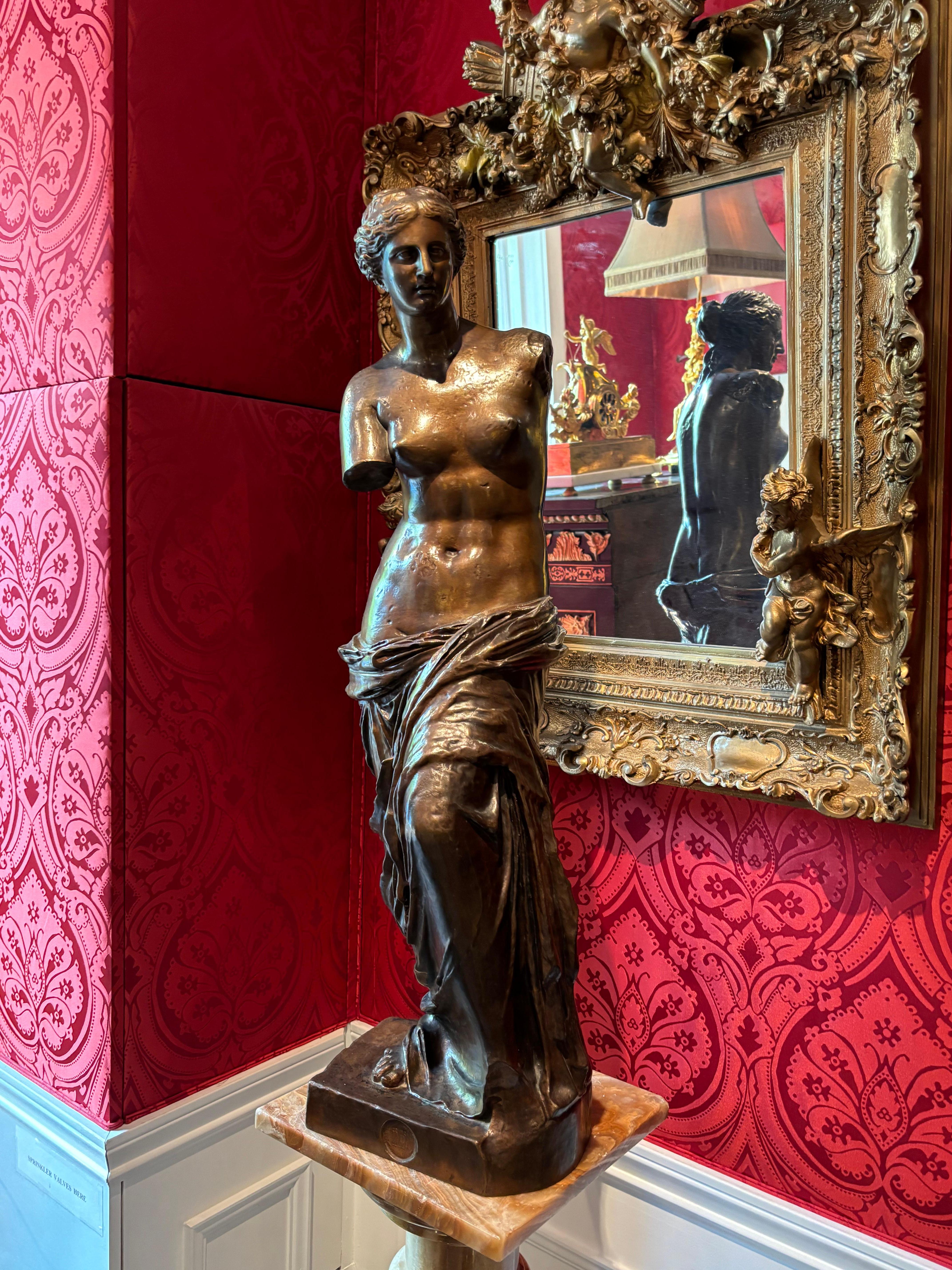 Statua in bronzo di Venere di Milo del XIX secolo del Grand Tour in vendita 6