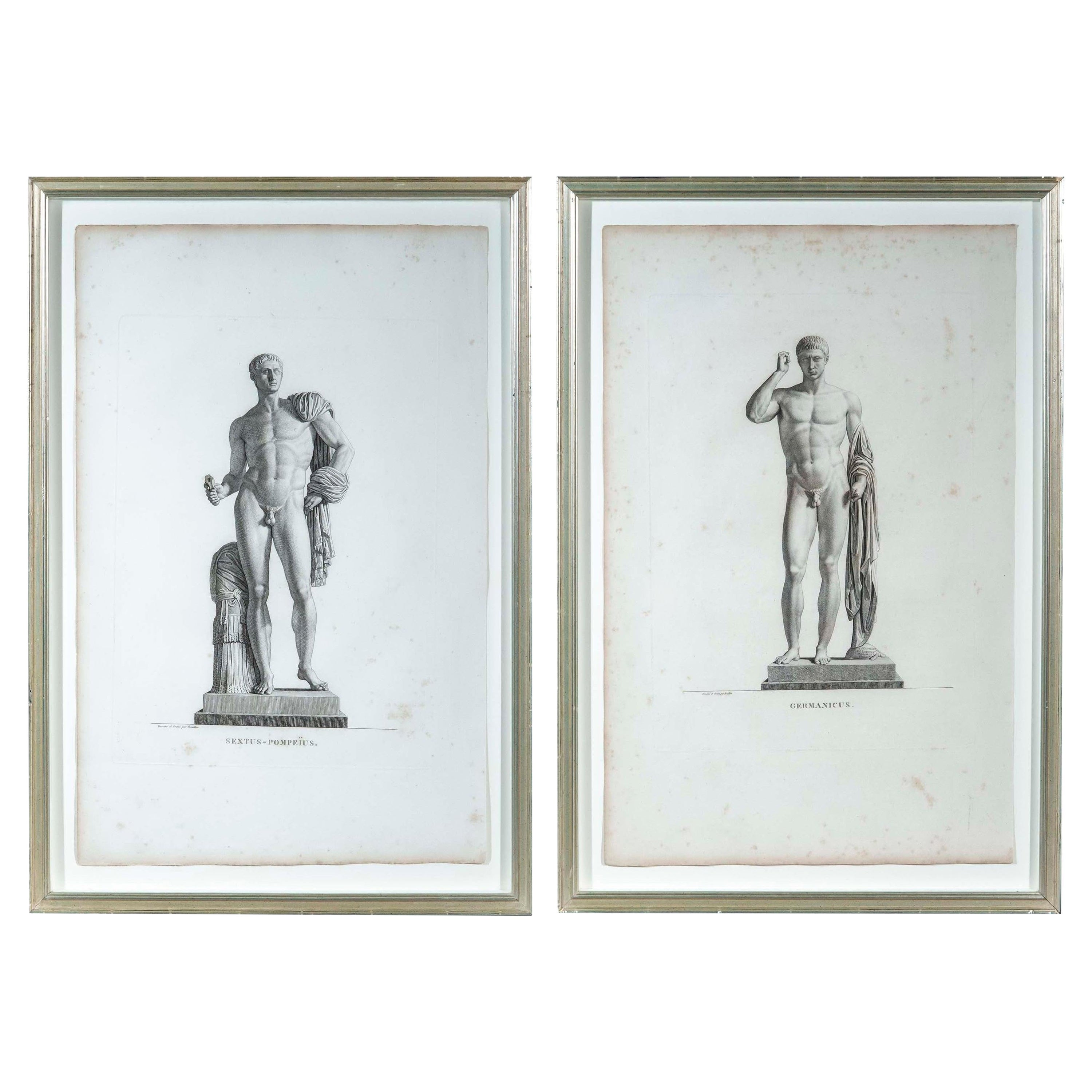 Gravures du Grand Tour du 19e siècle par Pierre Bouillon