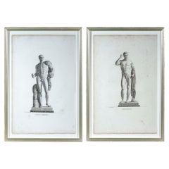 Gravures du Grand Tour du 19e siècle par Pierre Bouillon