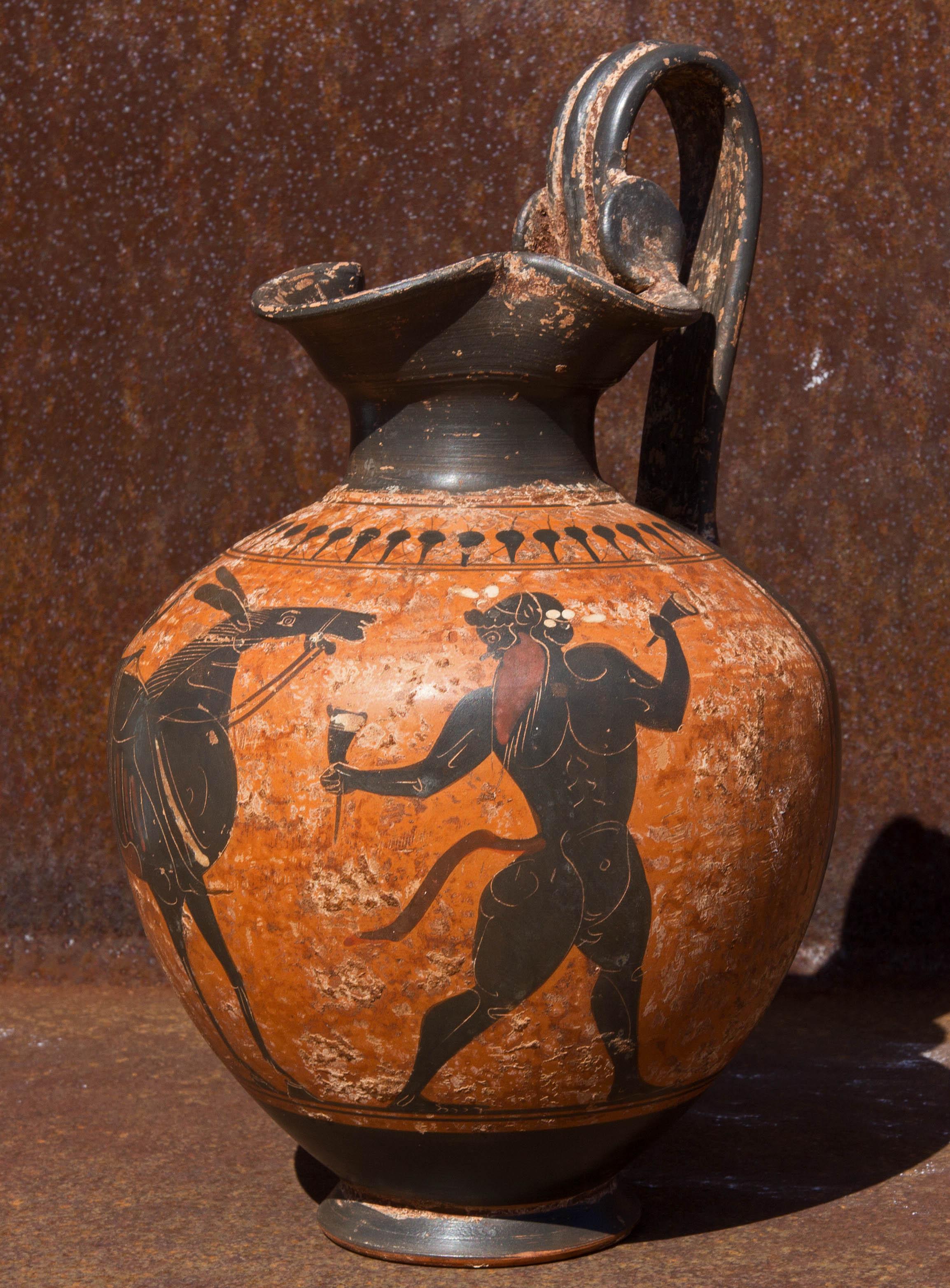 greek jug for wine