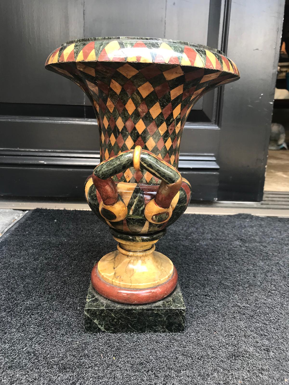 19th Century Grand Tour Inlaid Urn For Sale 2