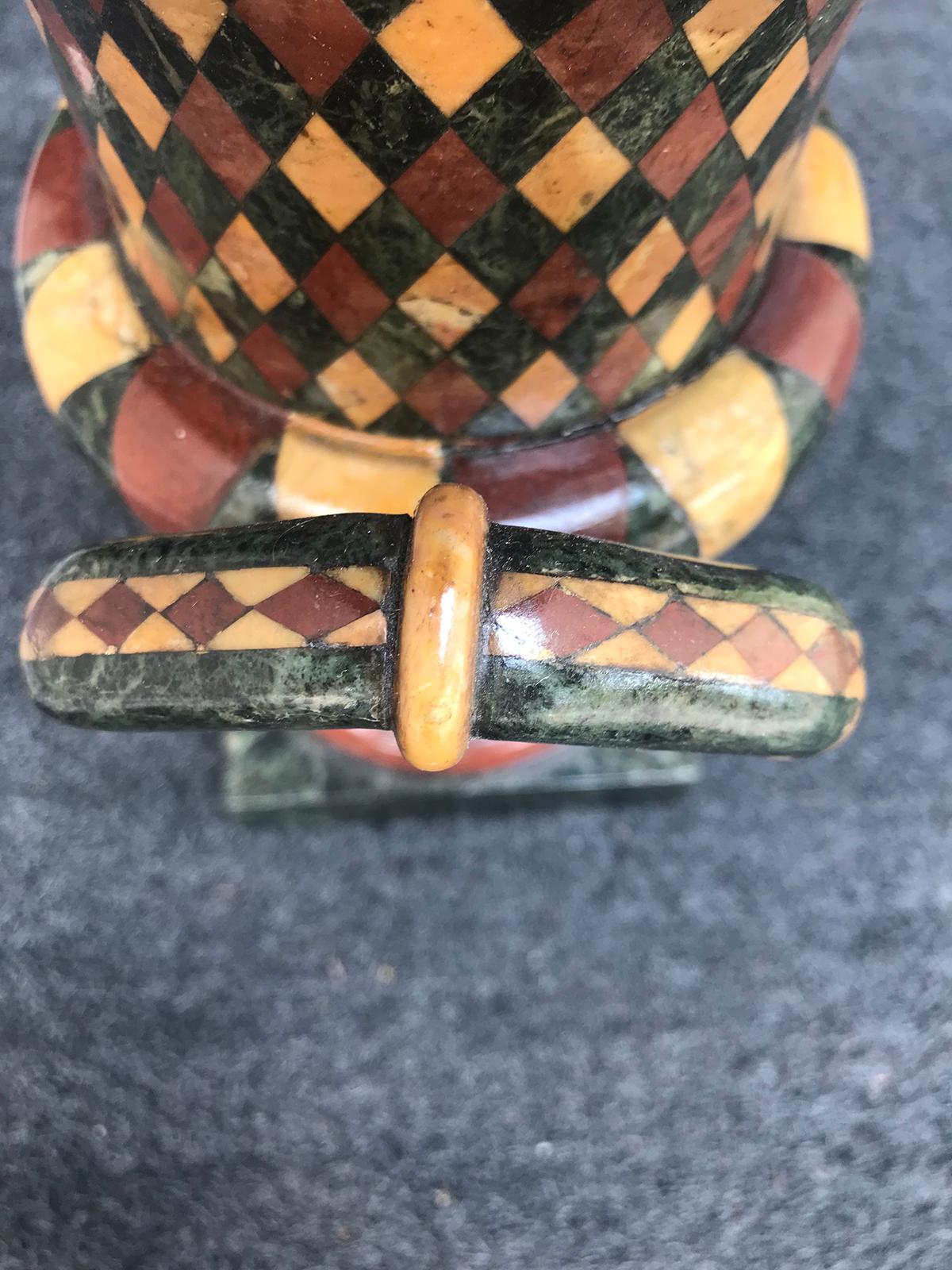 19th Century Grand Tour Inlaid Urn For Sale 3