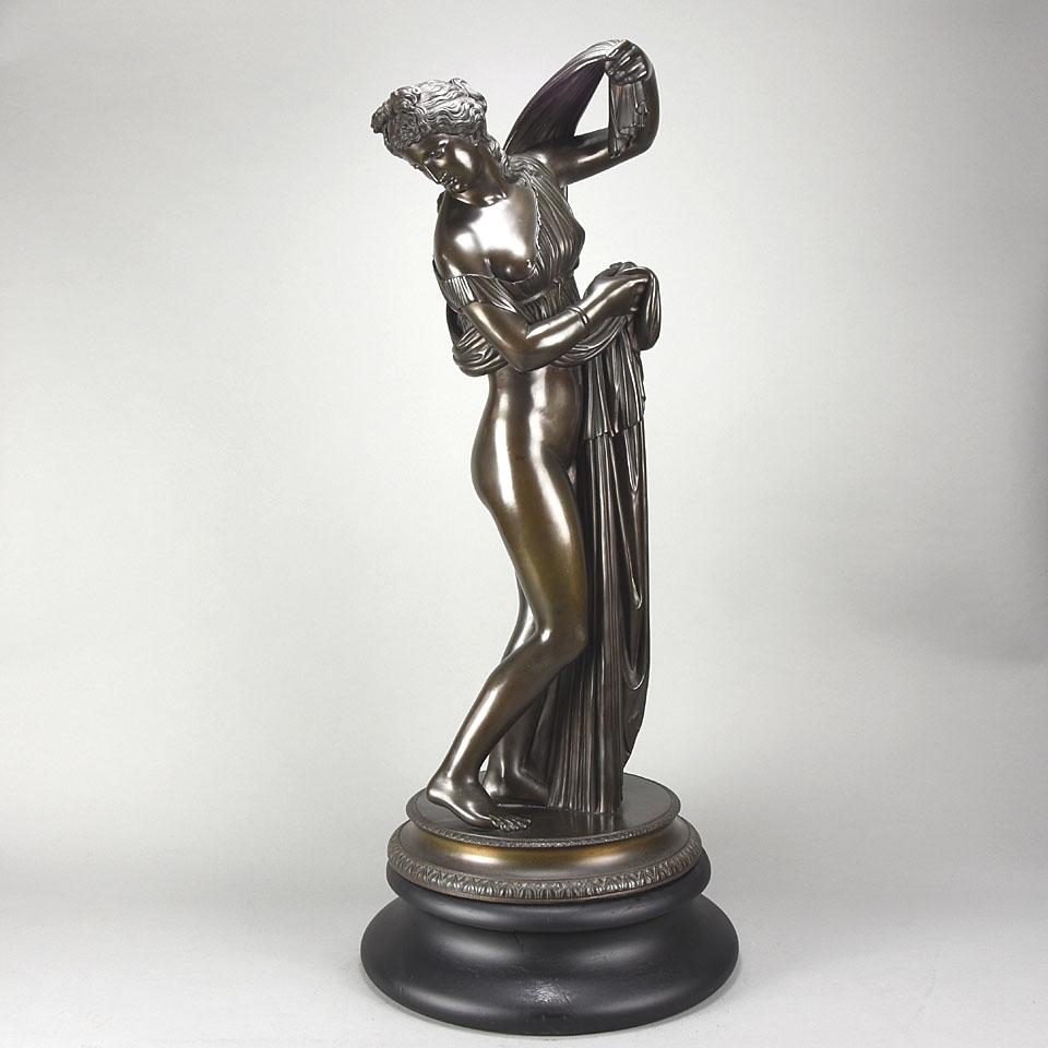 Neoclassical 19th Century Grand Tour Italian Bronze of the 'Callypygian Venus'