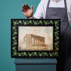 19th Century Grand Tour Marble Scagliola Marble Table Top