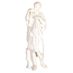19th Century Grand Tour Marble Statue of Diane