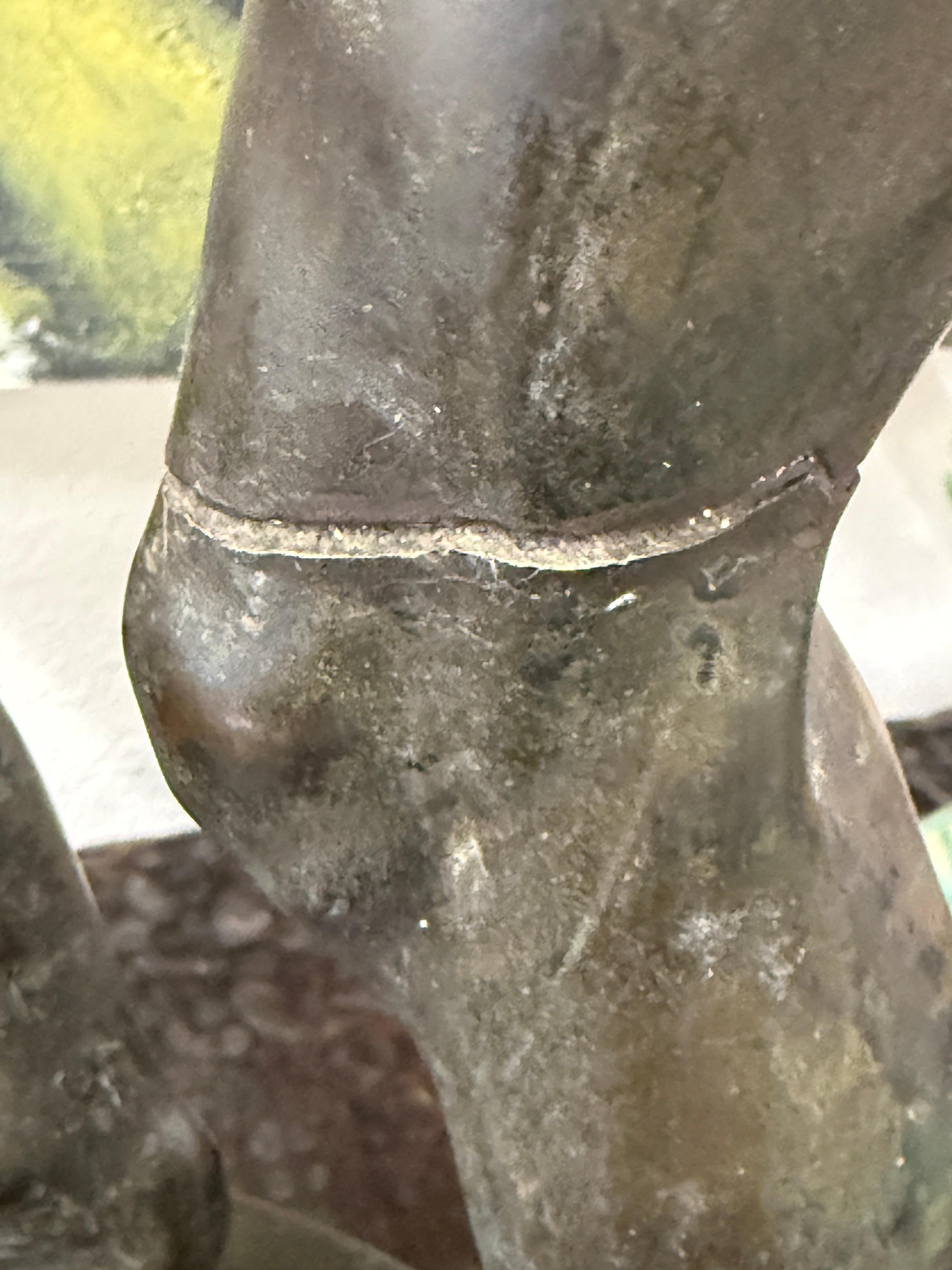 19th Century Grand Tour Neo Classical Bronze of Dancing Faun with Cymbals (19. Jahrhundert) im Angebot