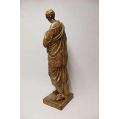 19th Century Grand Tour Plaster Figure of Dianne the Huntress, circa 1870
