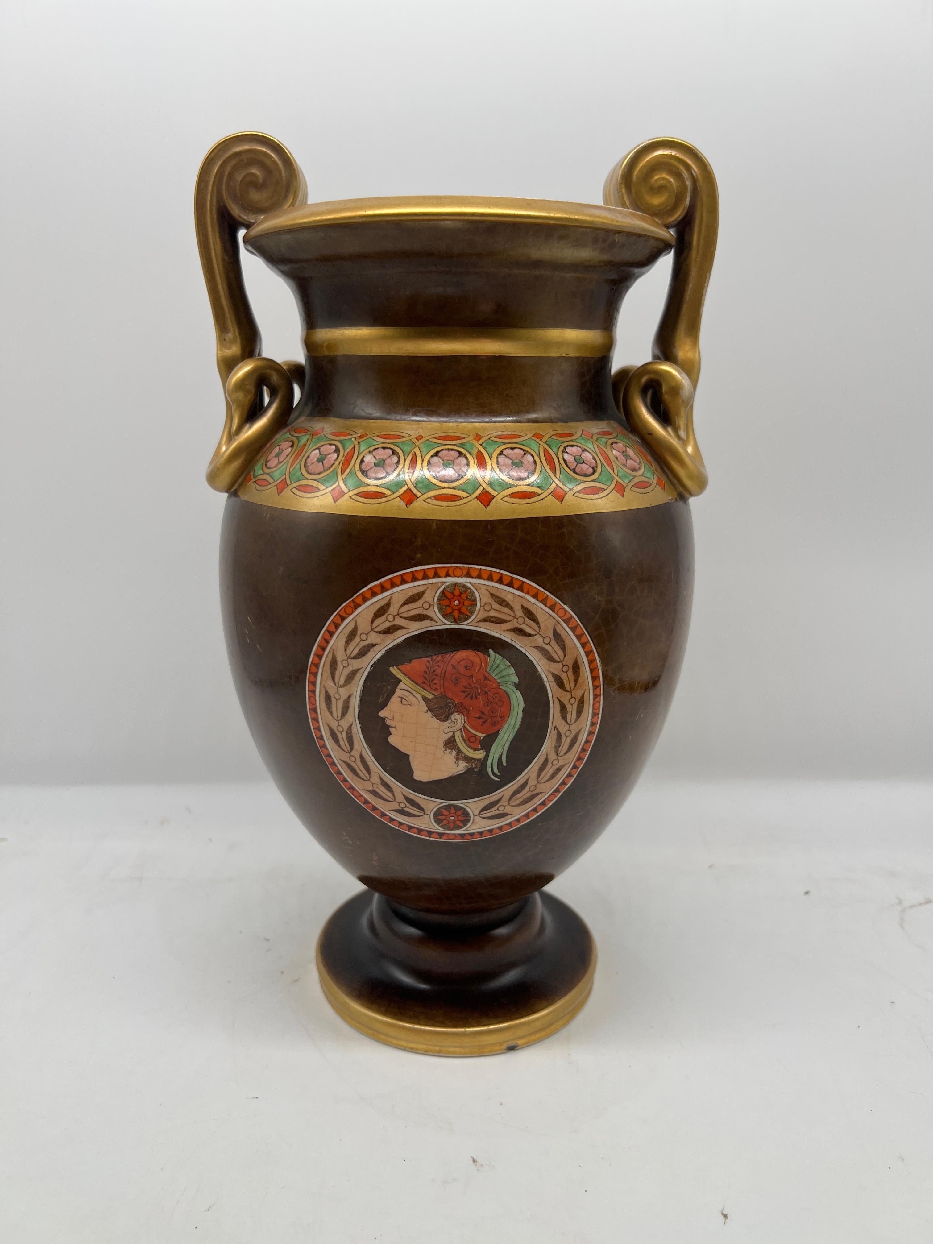 XIXe siècle, Vase de style Amphora Grand Tour Roman Revive d'après Thomas Hope en vente 1