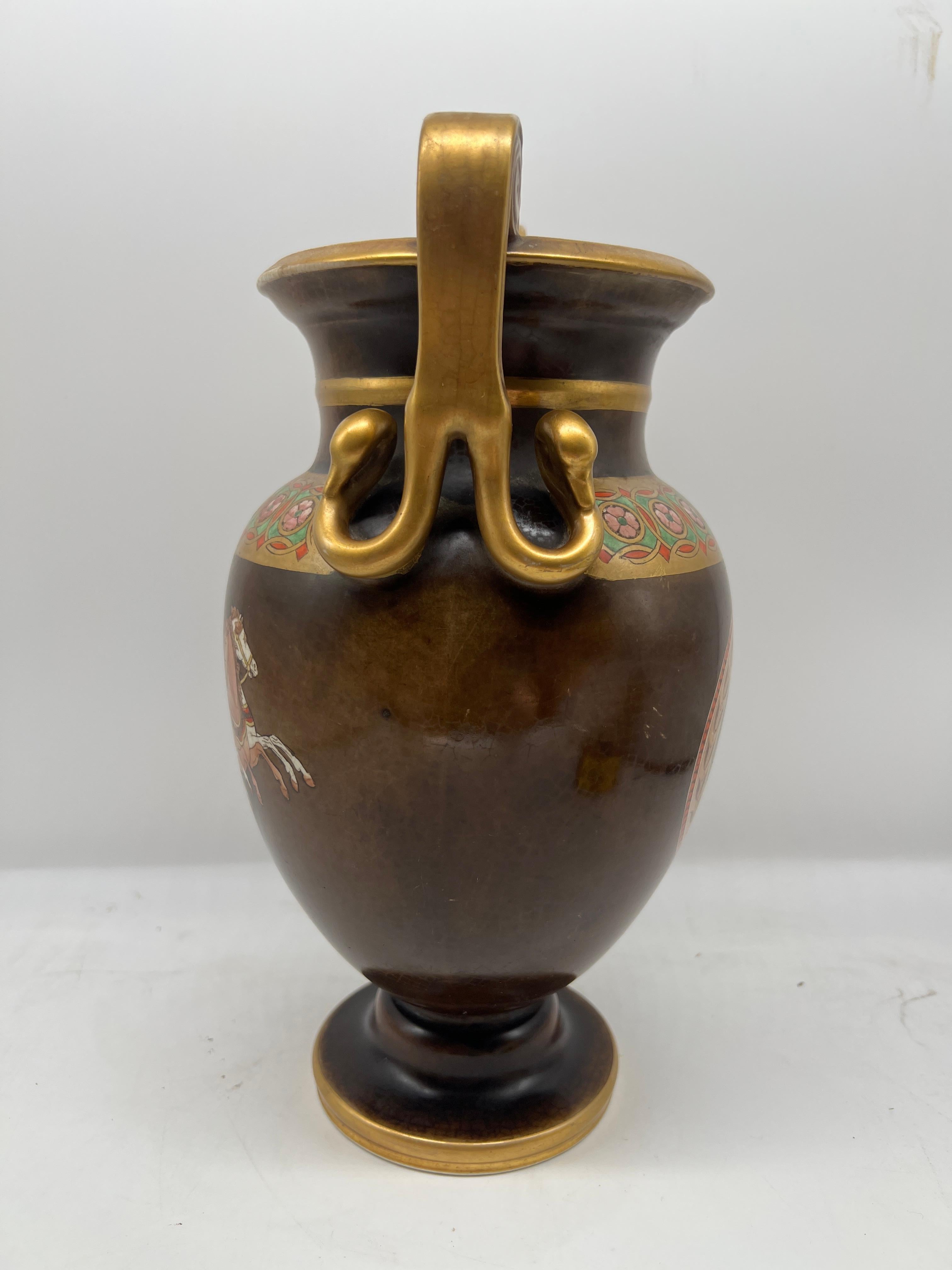 XIXe siècle, Vase de style Amphora Grand Tour Roman Revive d'après Thomas Hope en vente 2