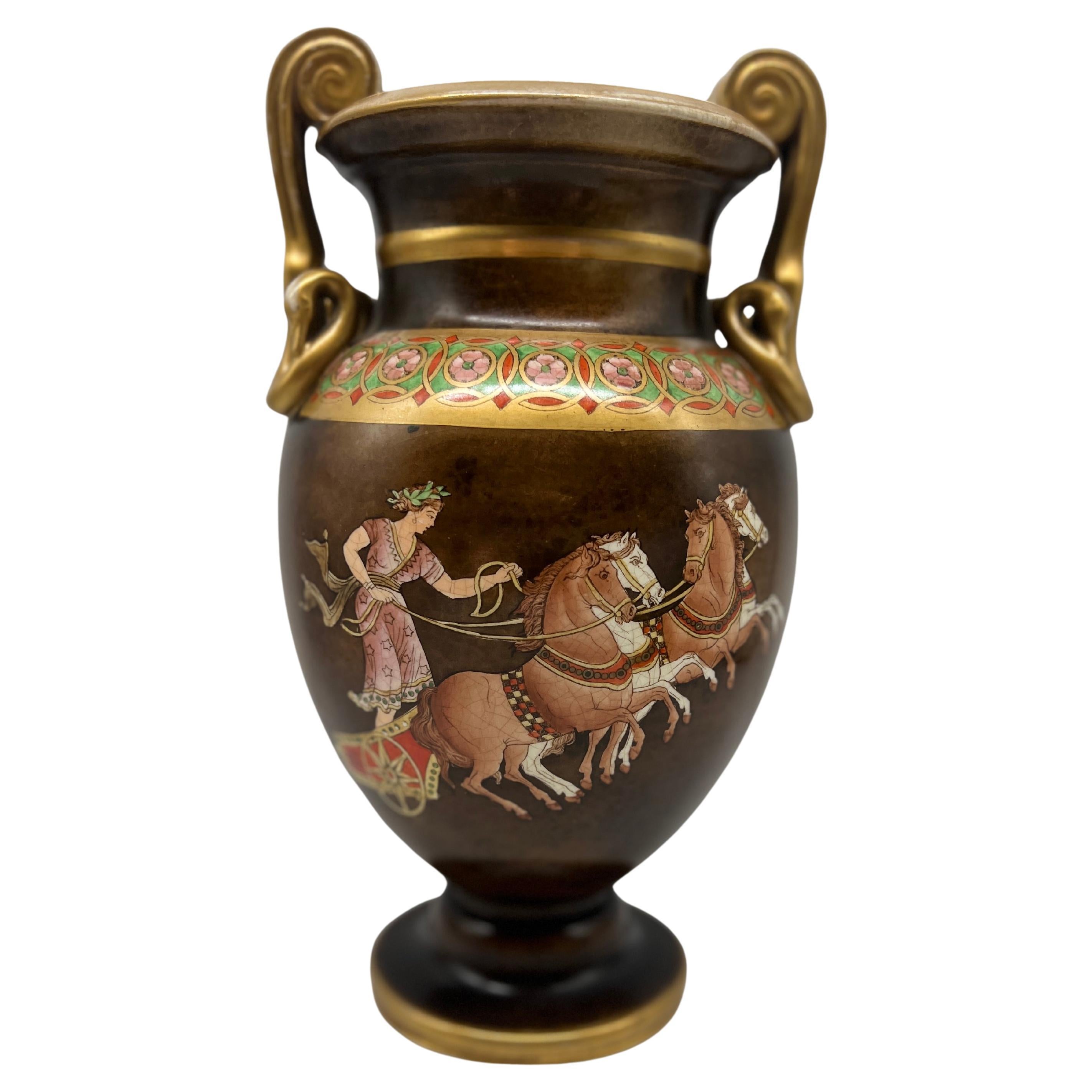 XIXe siècle, Vase de style Amphora Grand Tour Roman Revive d'après Thomas Hope en vente
