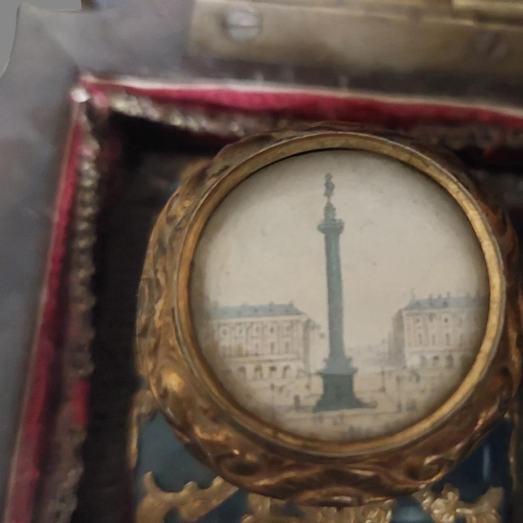 Souvenirs du 19ème siècle Palais Royale or et ébène Necessaire en vente 8