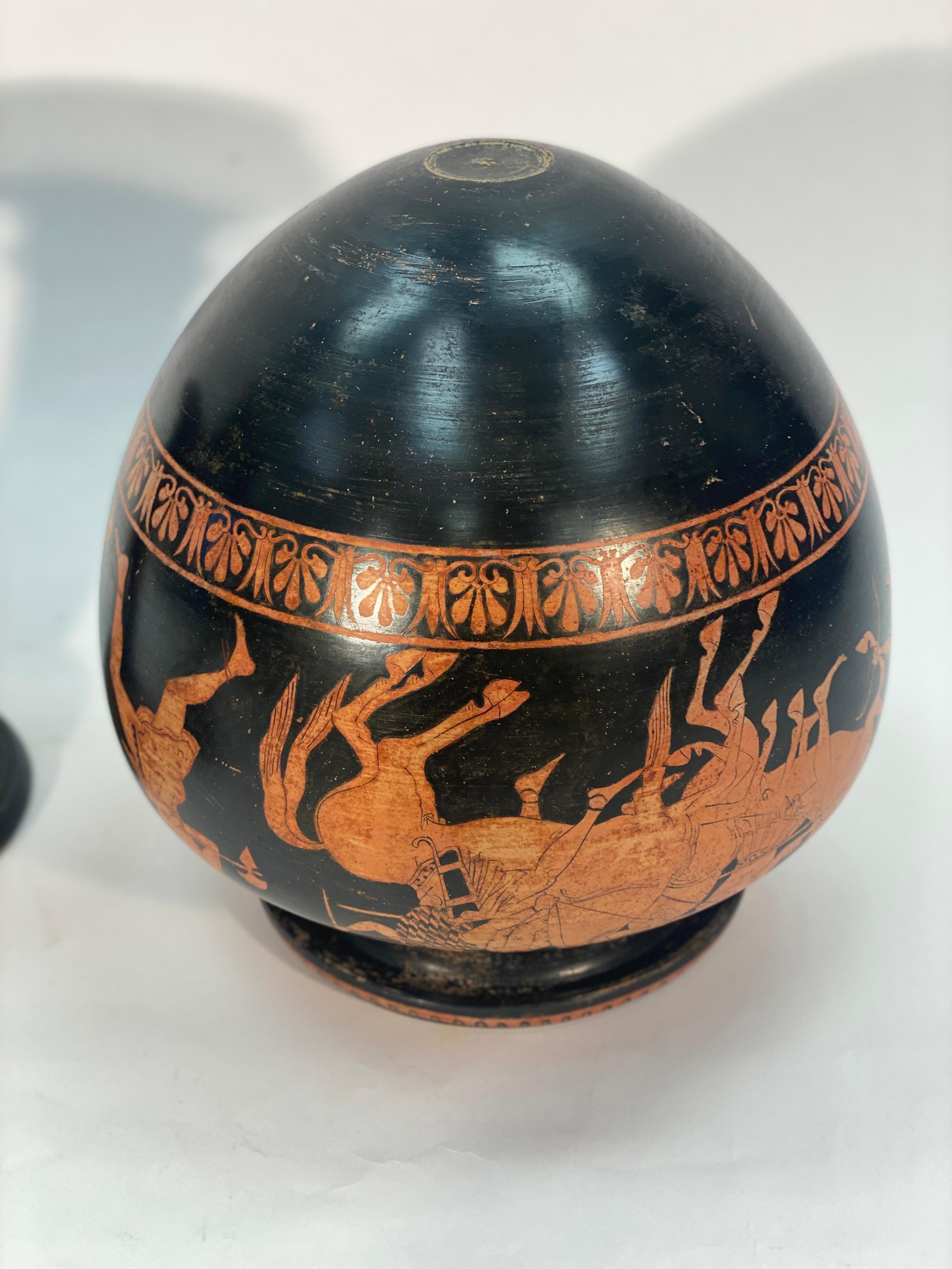 19th Century Grand Tour Style Greek Dinos Pottery 3