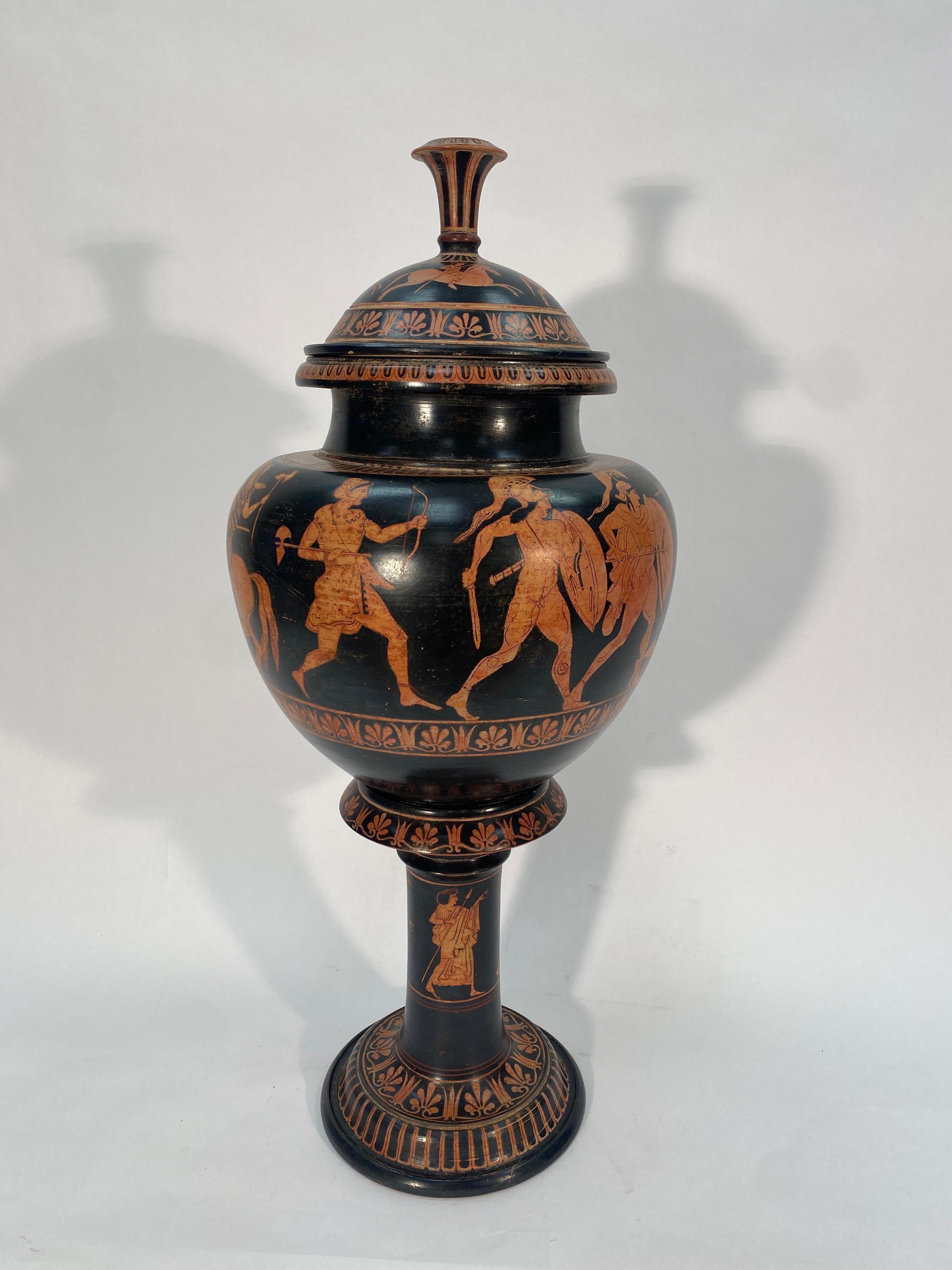 Late 19th Century 19th Century Grand Tour Style Greek Dinos Pottery
