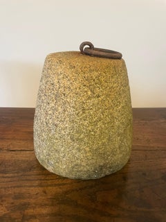 Poids de ferme / bloc d'élevage en granit du 19e siècle