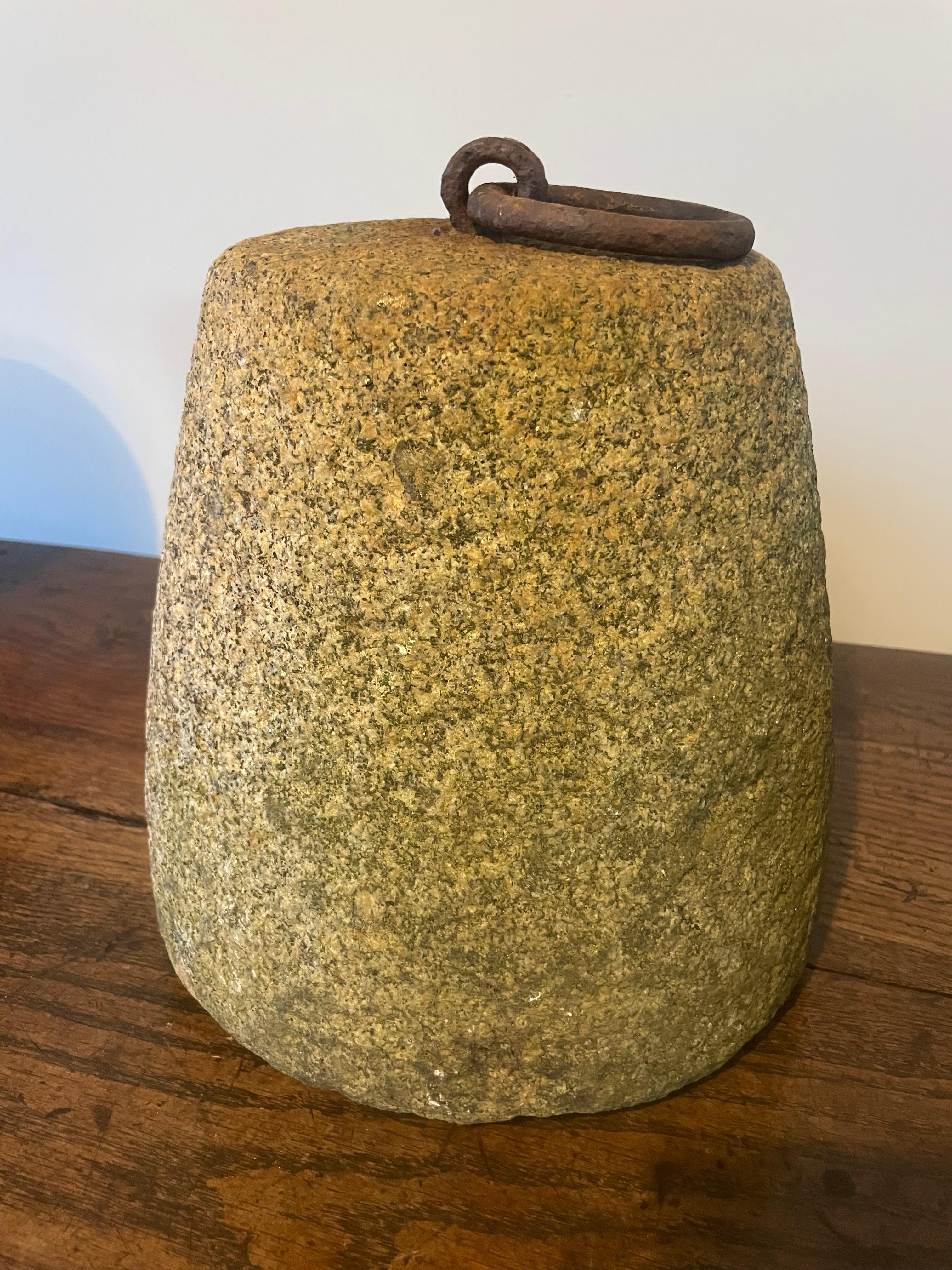 Peso agrícola / taco de amarre de granito del siglo XIX en Bueno estado para la venta en Budleigh Salterton, GB