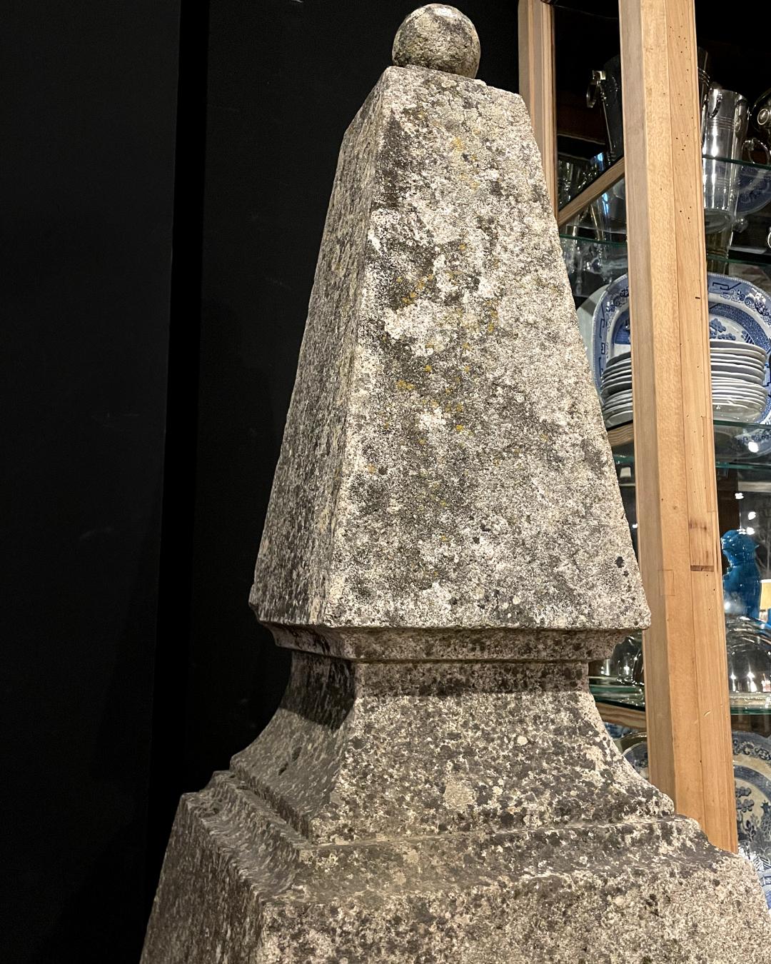 19th Century Granite Finials from Northern Cáceres Palace For Sale 1
