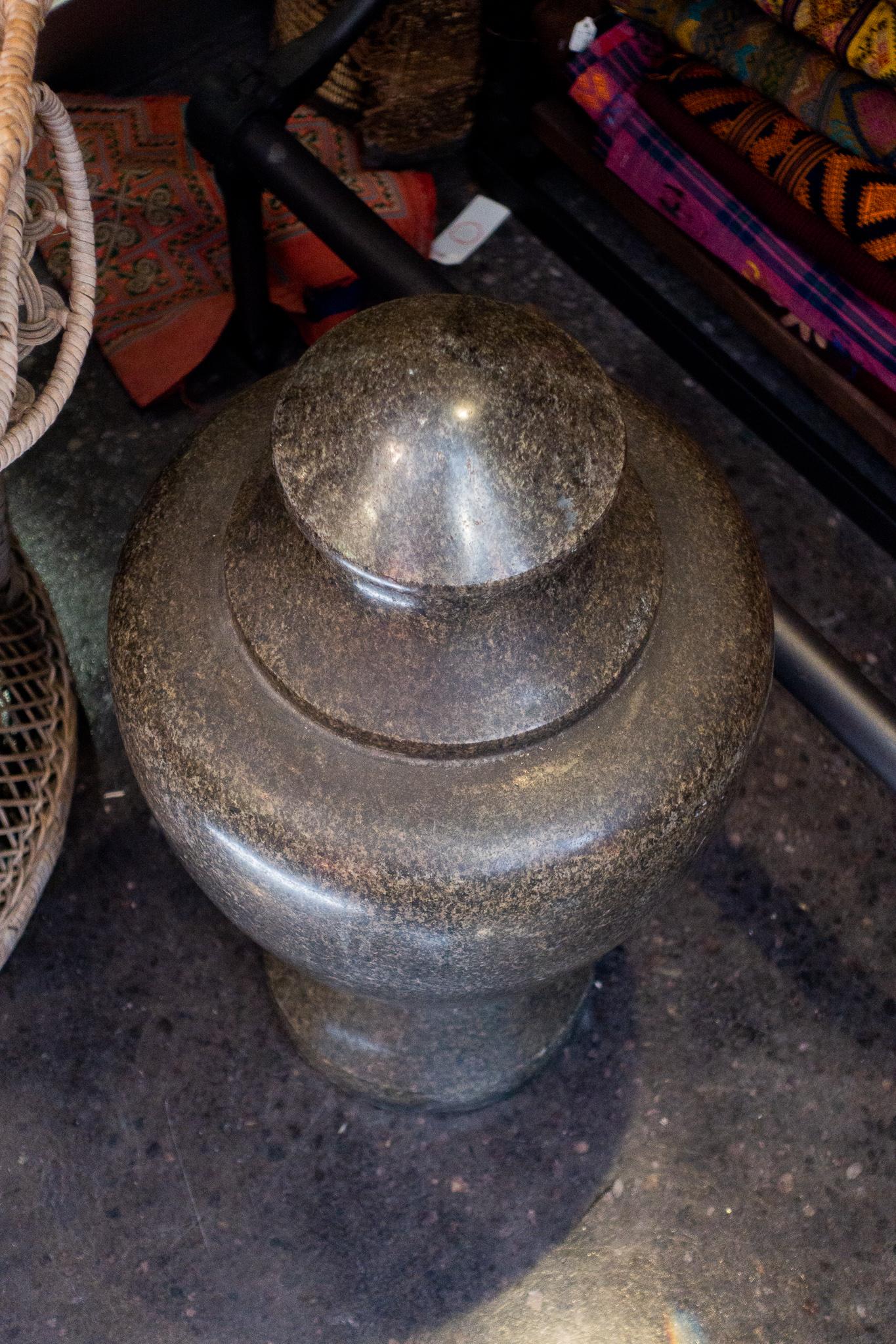 19th Century Granite Stone Grand Tour Style Decorative Vase 1