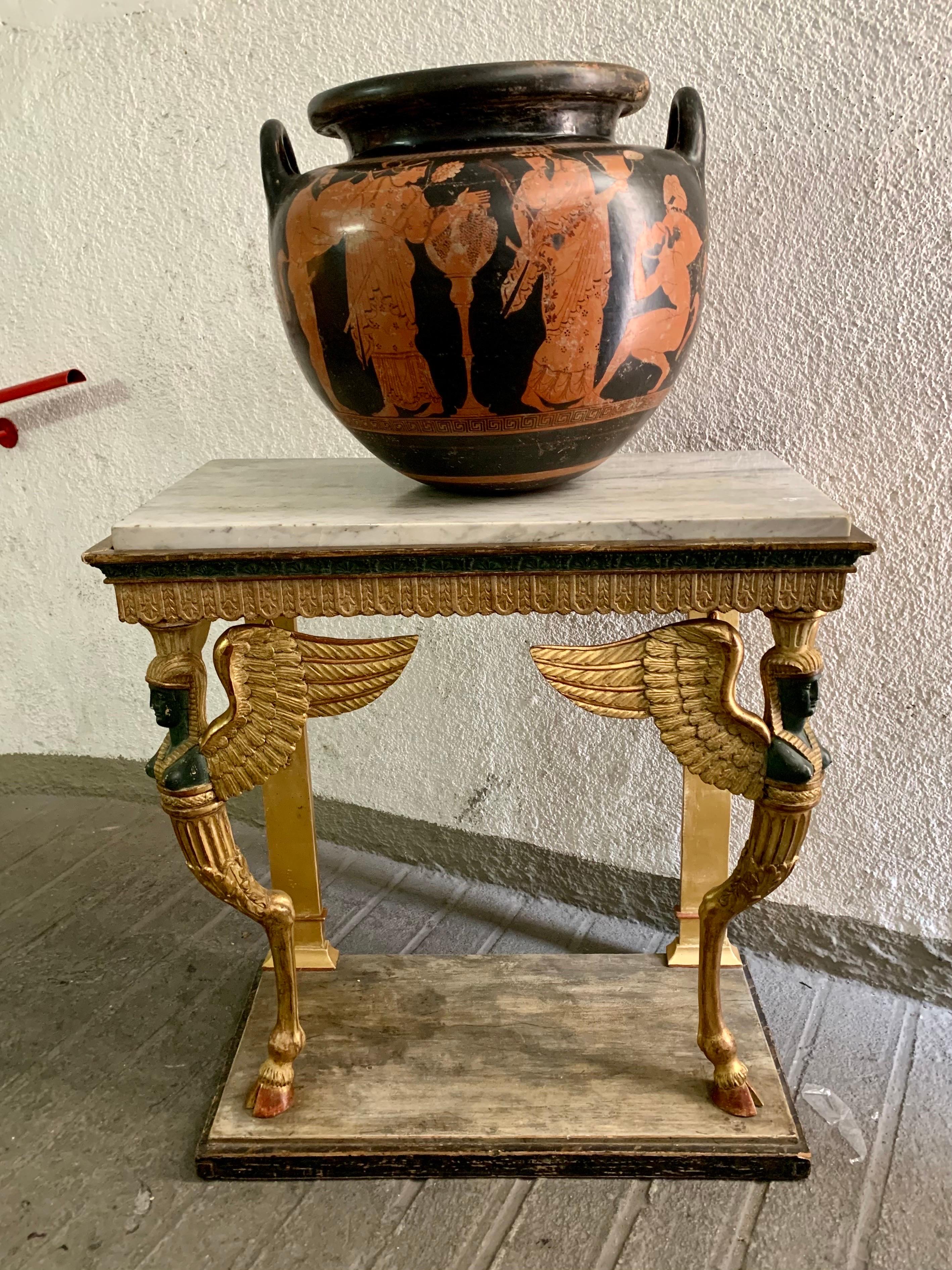 19. Jahrhundert  Griechische Gand-Turn-Vase „Lebes Gamikos“ im Angebot 8