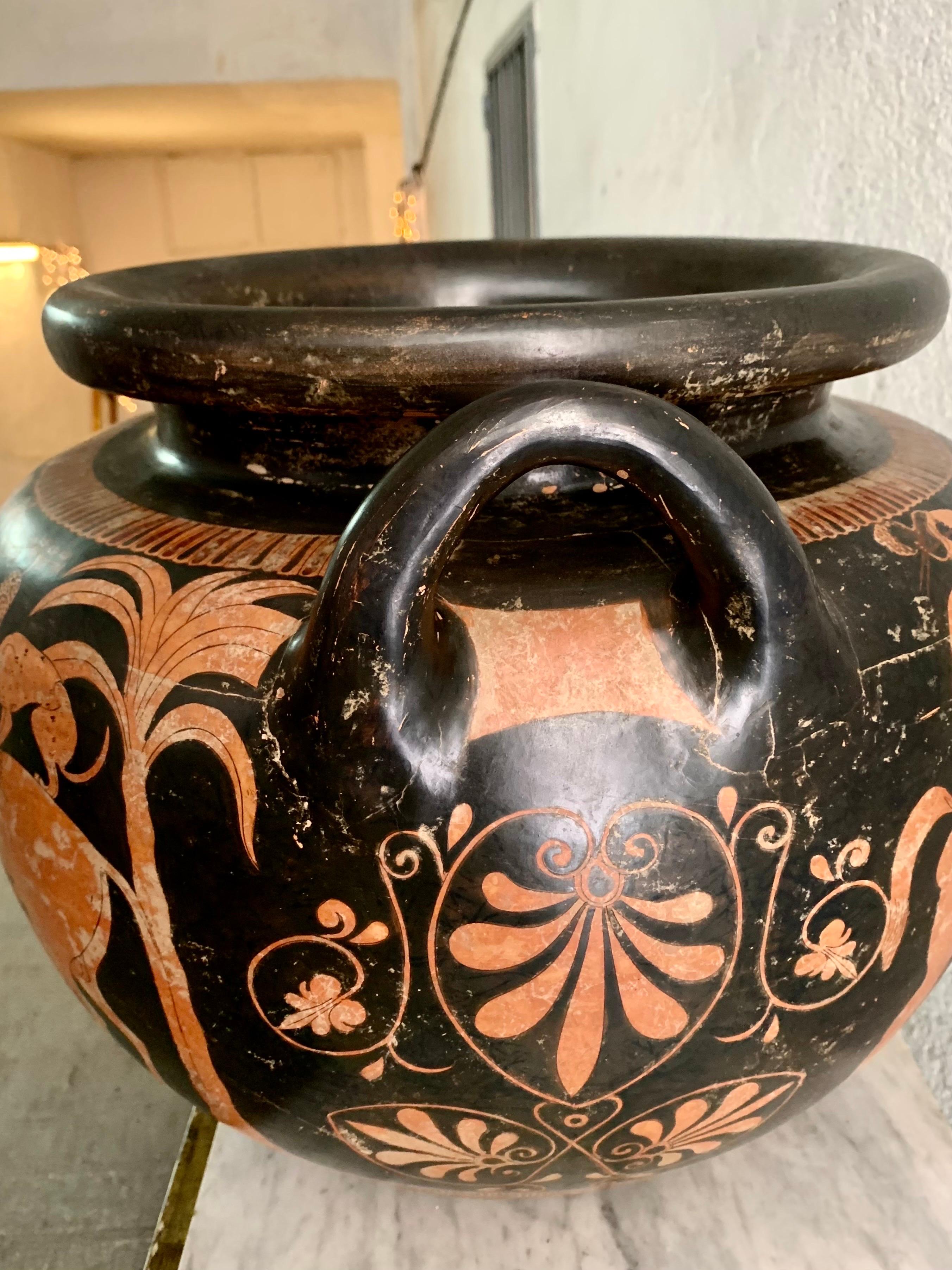 19. Jahrhundert  Griechische Gand-Turn-Vase „Lebes Gamikos“ im Angebot 10