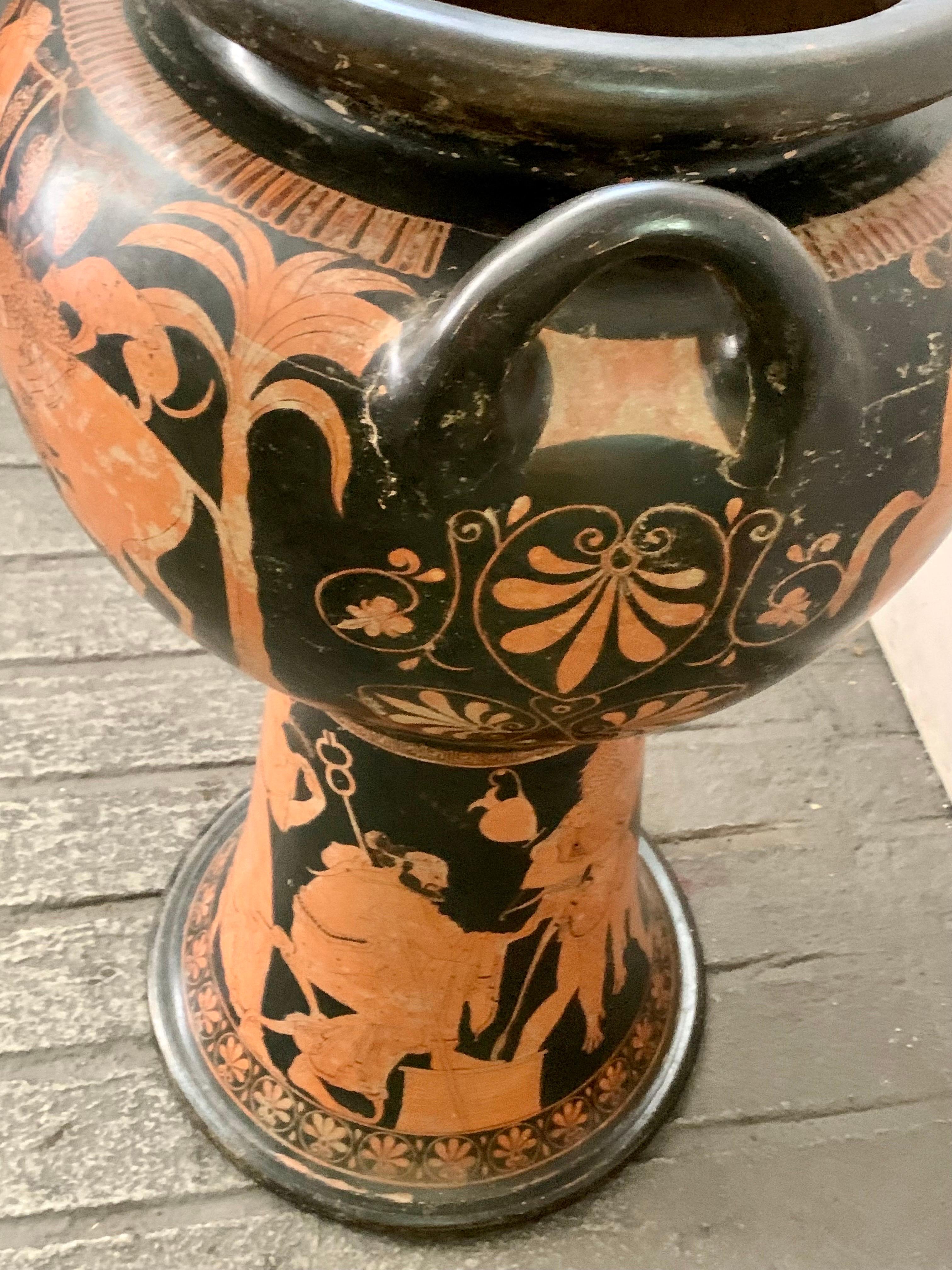 19. Jahrhundert  Griechische Gand-Turn-Vase „Lebes Gamikos“ im Angebot 3