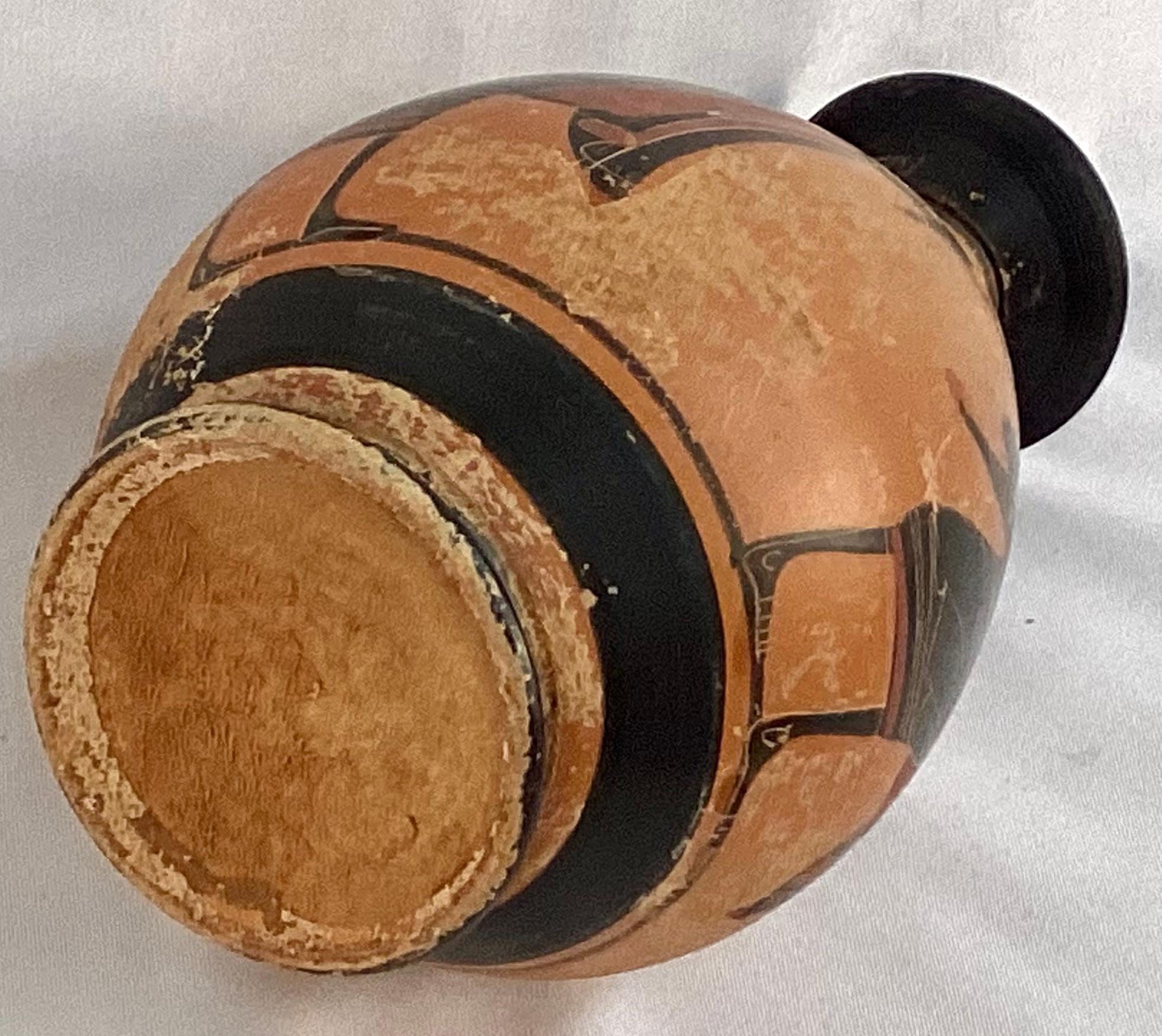 Griechischer Grand Tour-Keramik-Krug aus dem 19. Jahrhundert im Angebot 1