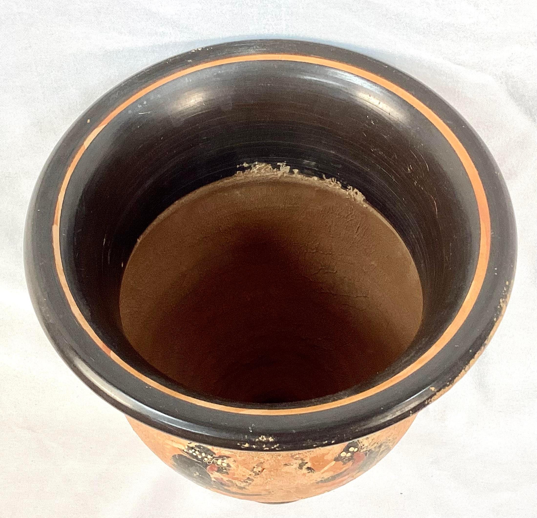 19th Century Greek Grand Tour Terracotta Jar For Sale 1