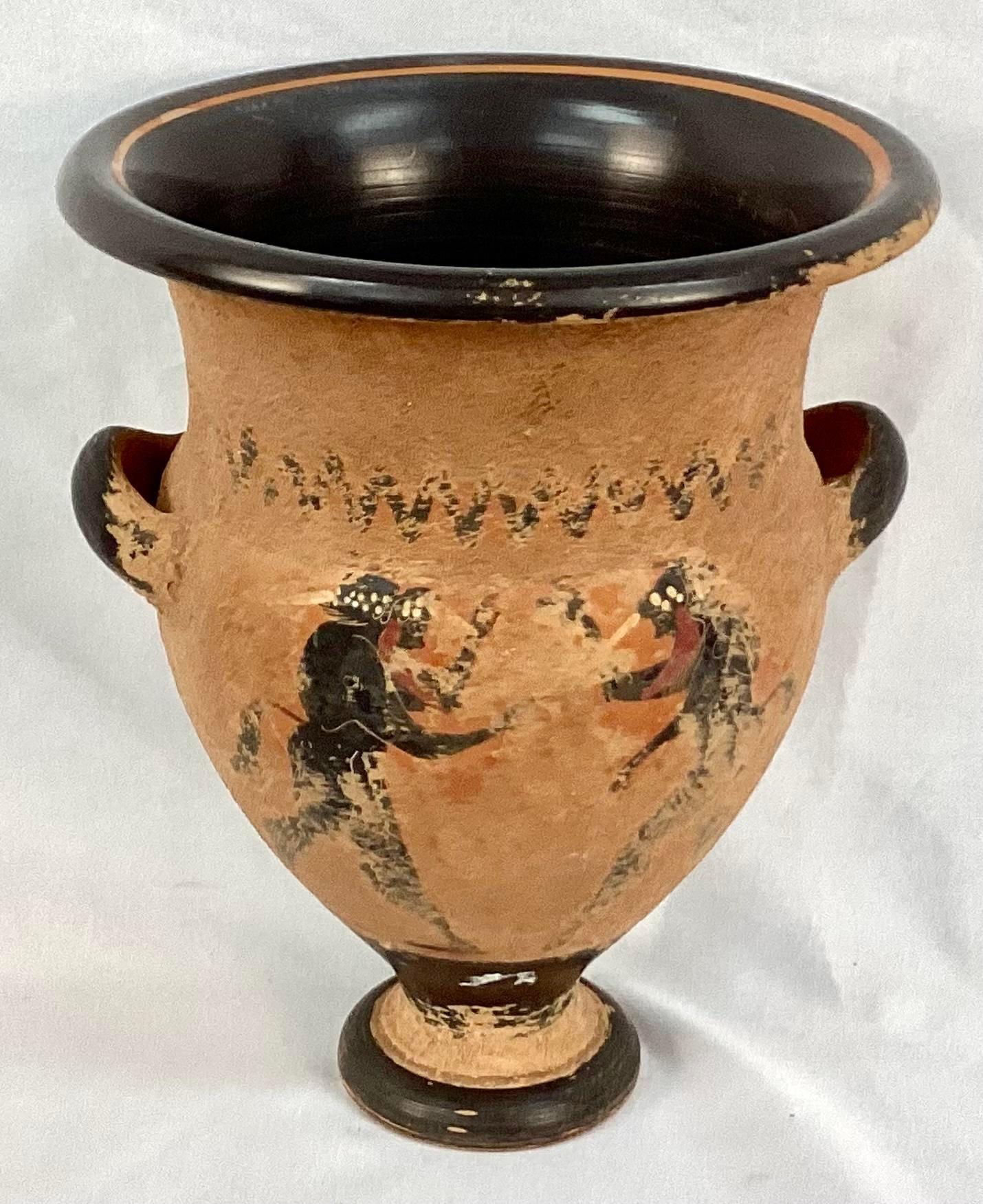 19th Century Greek Grand Tour Terracotta Jar For Sale 5