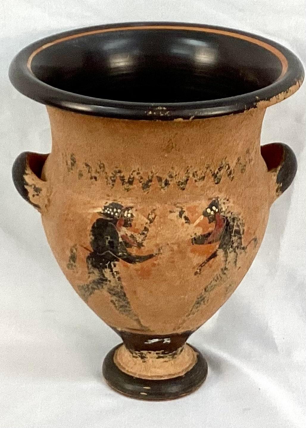 19th Century Greek Grand Tour Terracotta Jar For Sale 6