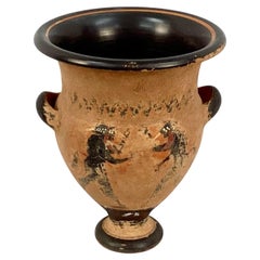 Griechisches Grand Tour-Terrakotta-Gefäß des 19. Jahrhunderts