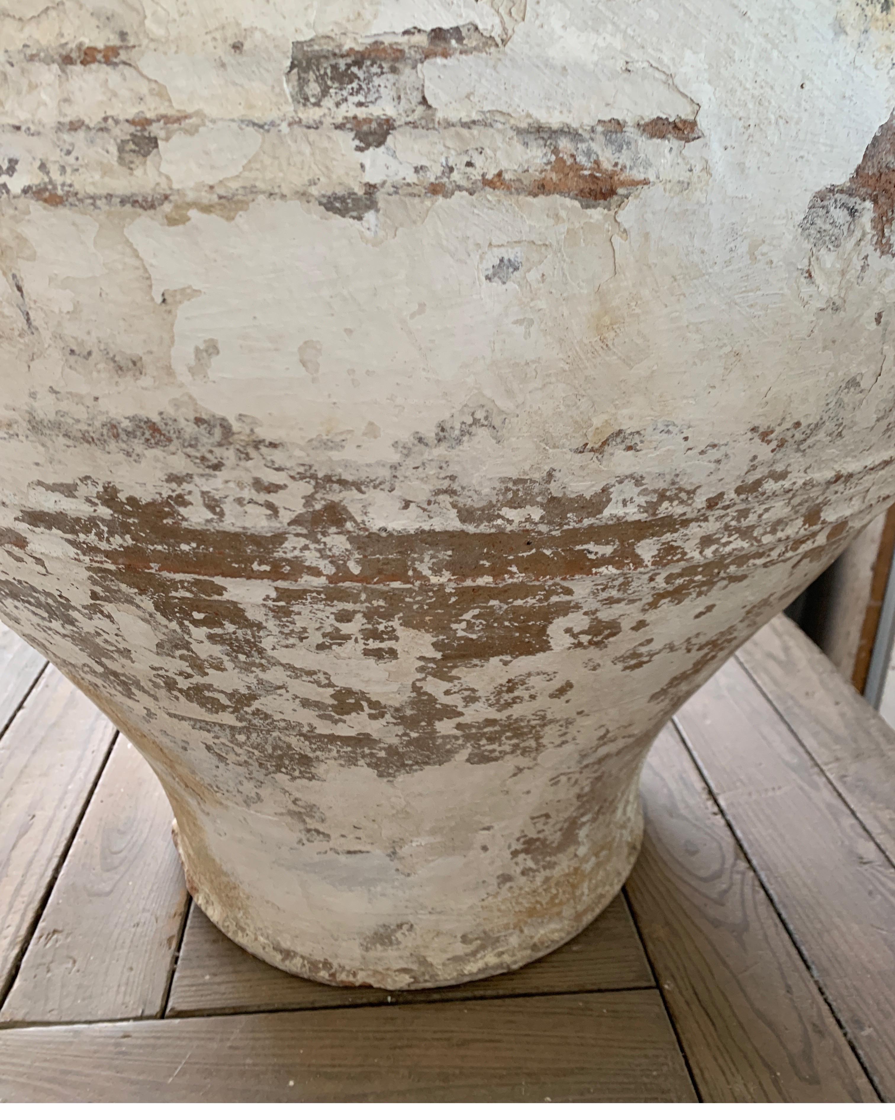 19th Century Greek Olive Jar In Good Condition In Houston, TX