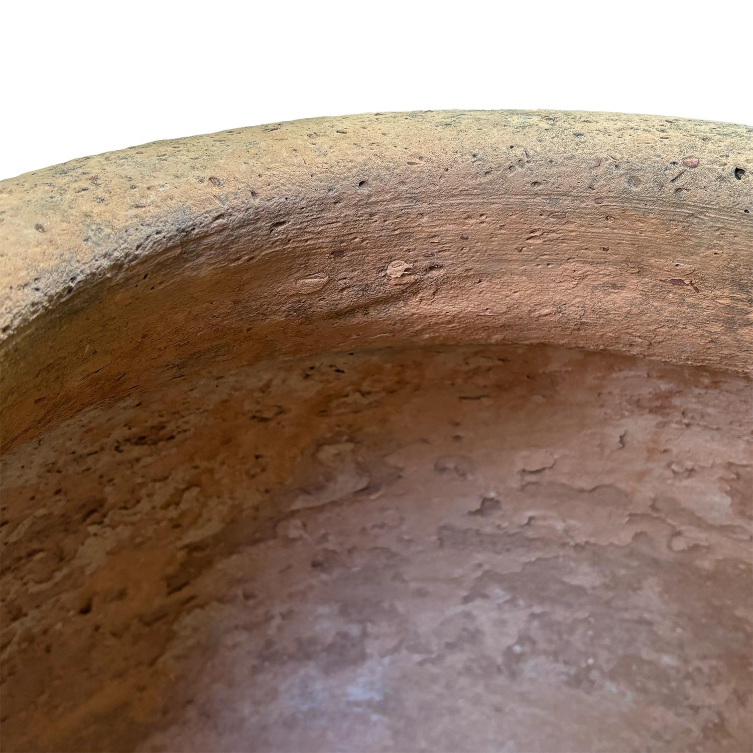 19th Century Greek Pair of Large Antique Peloponnese Terra Cotta Olive Jars For Sale 6