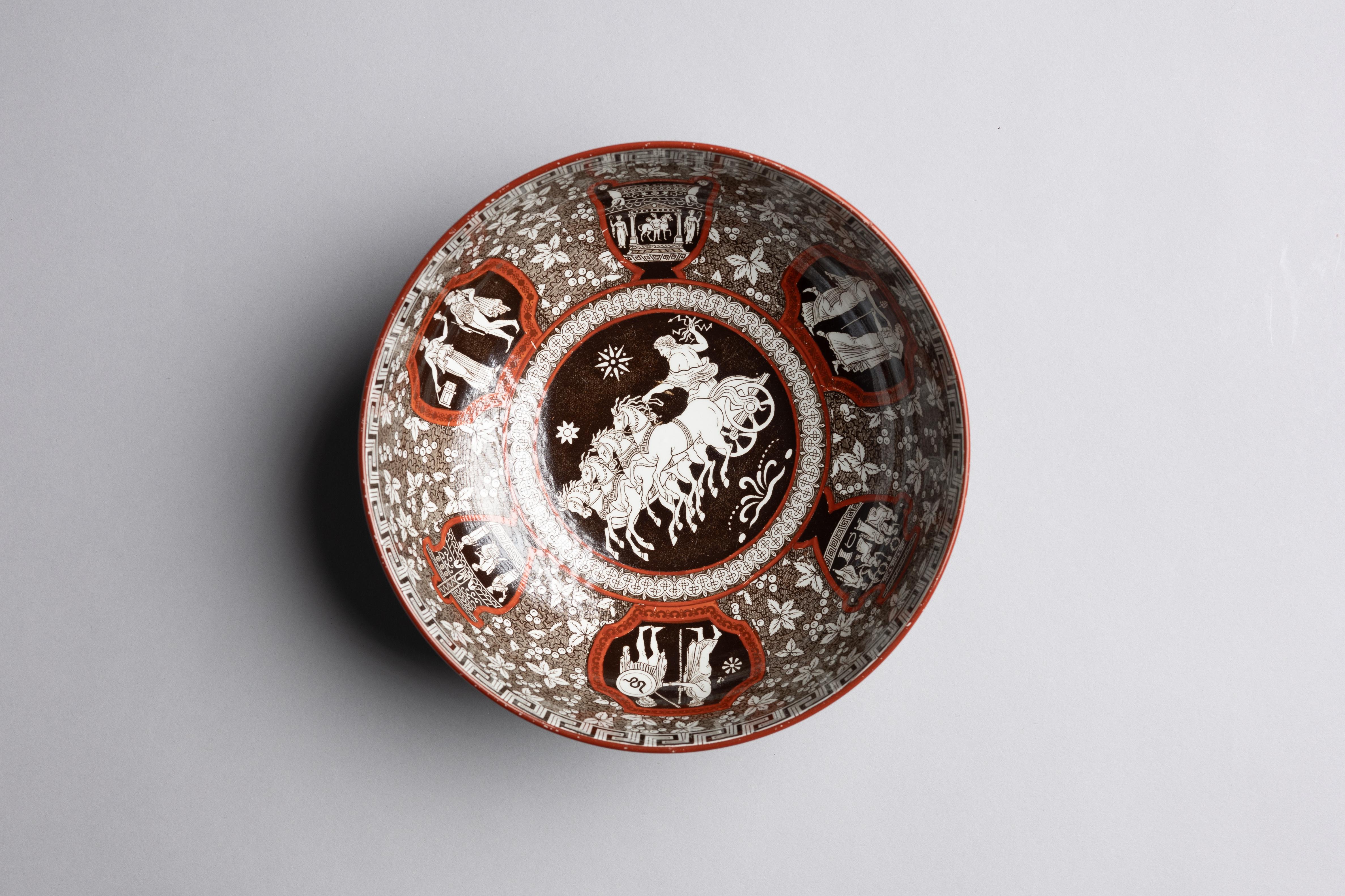 19th Century Greek Revival Copeland Spode Bowl For Sale 3