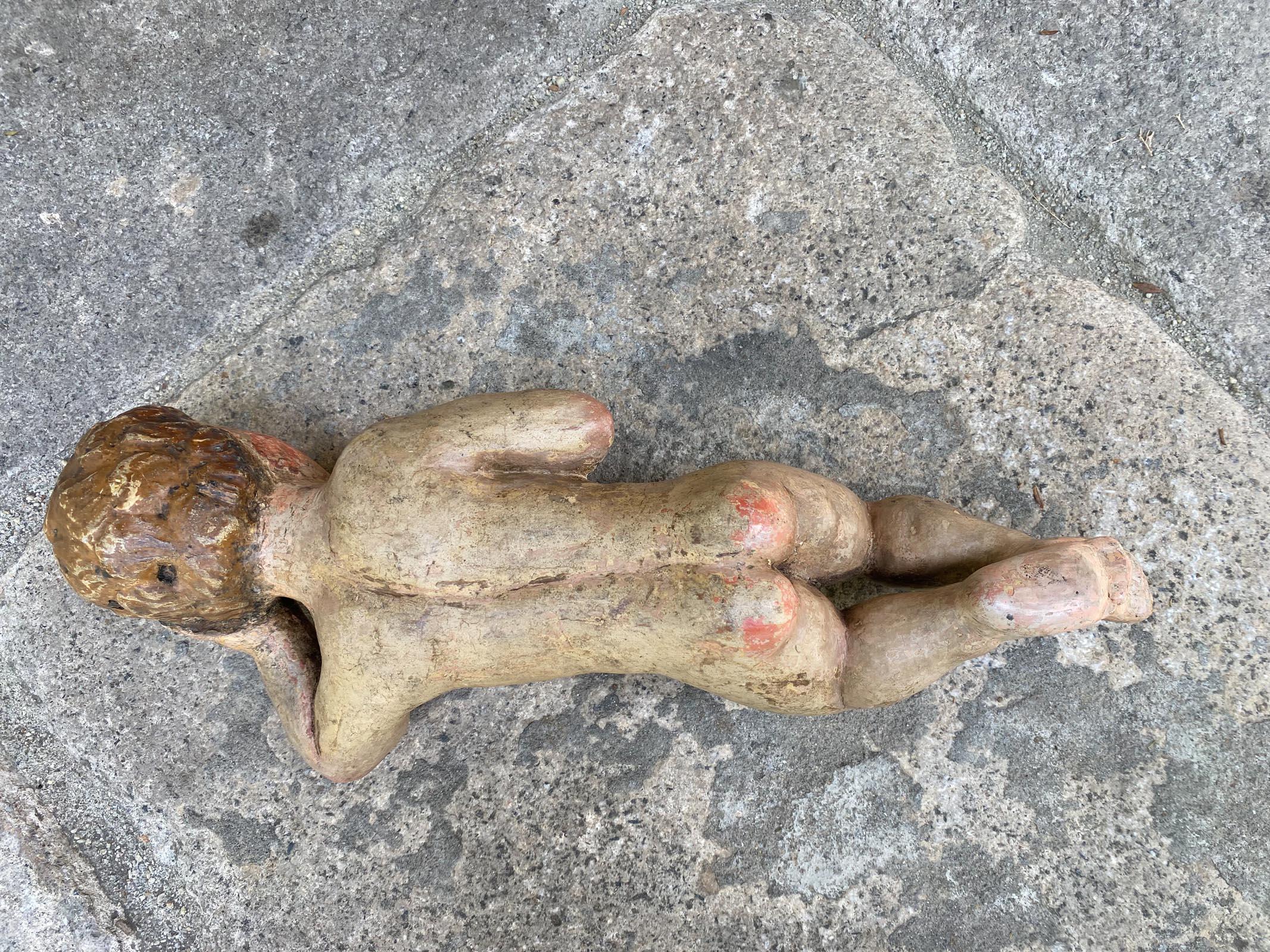 Ruhender Nino aus Guatemala, 19. Jahrhundert im Angebot 6