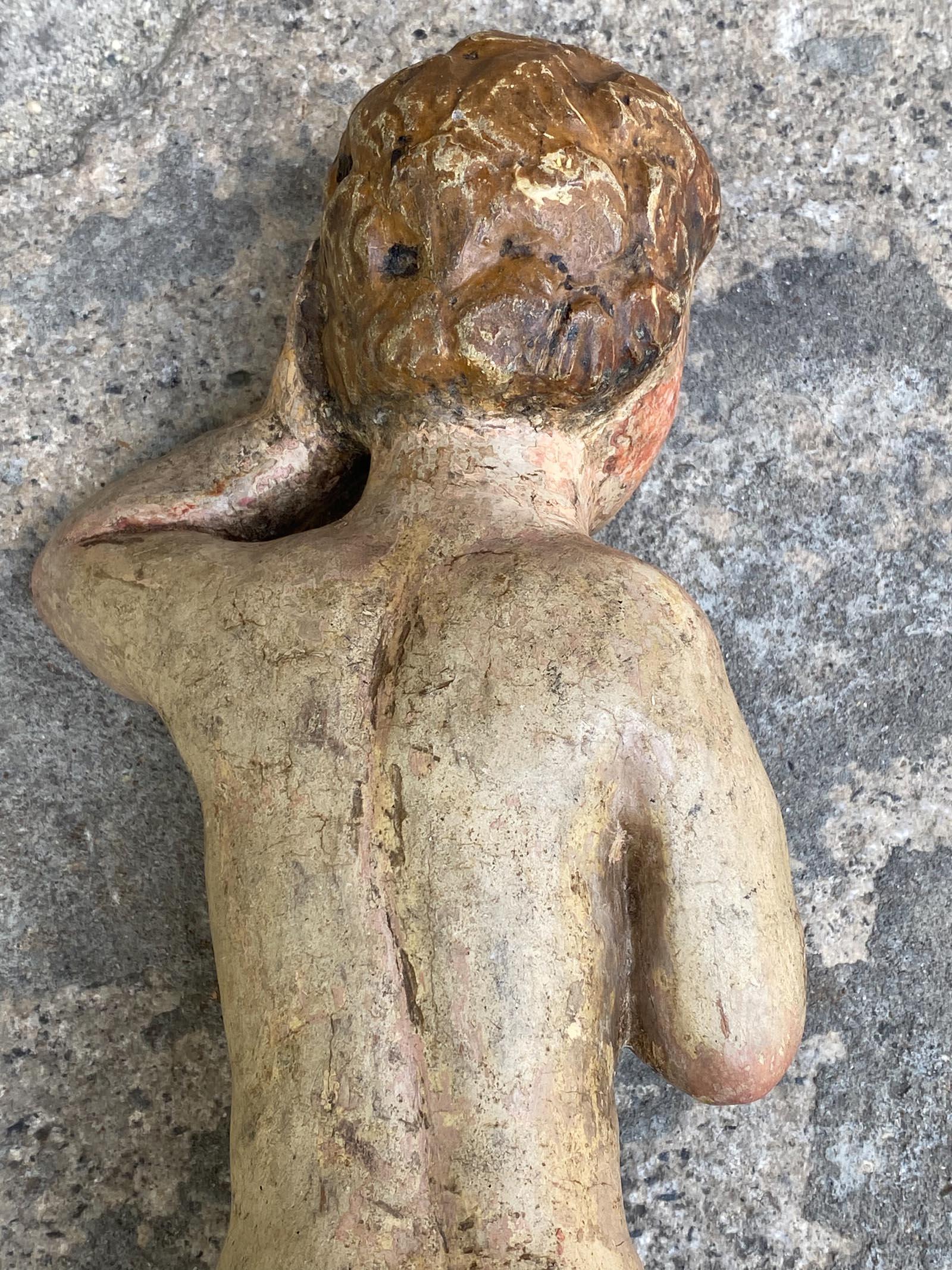 Ruhender Nino aus Guatemala, 19. Jahrhundert im Angebot 7