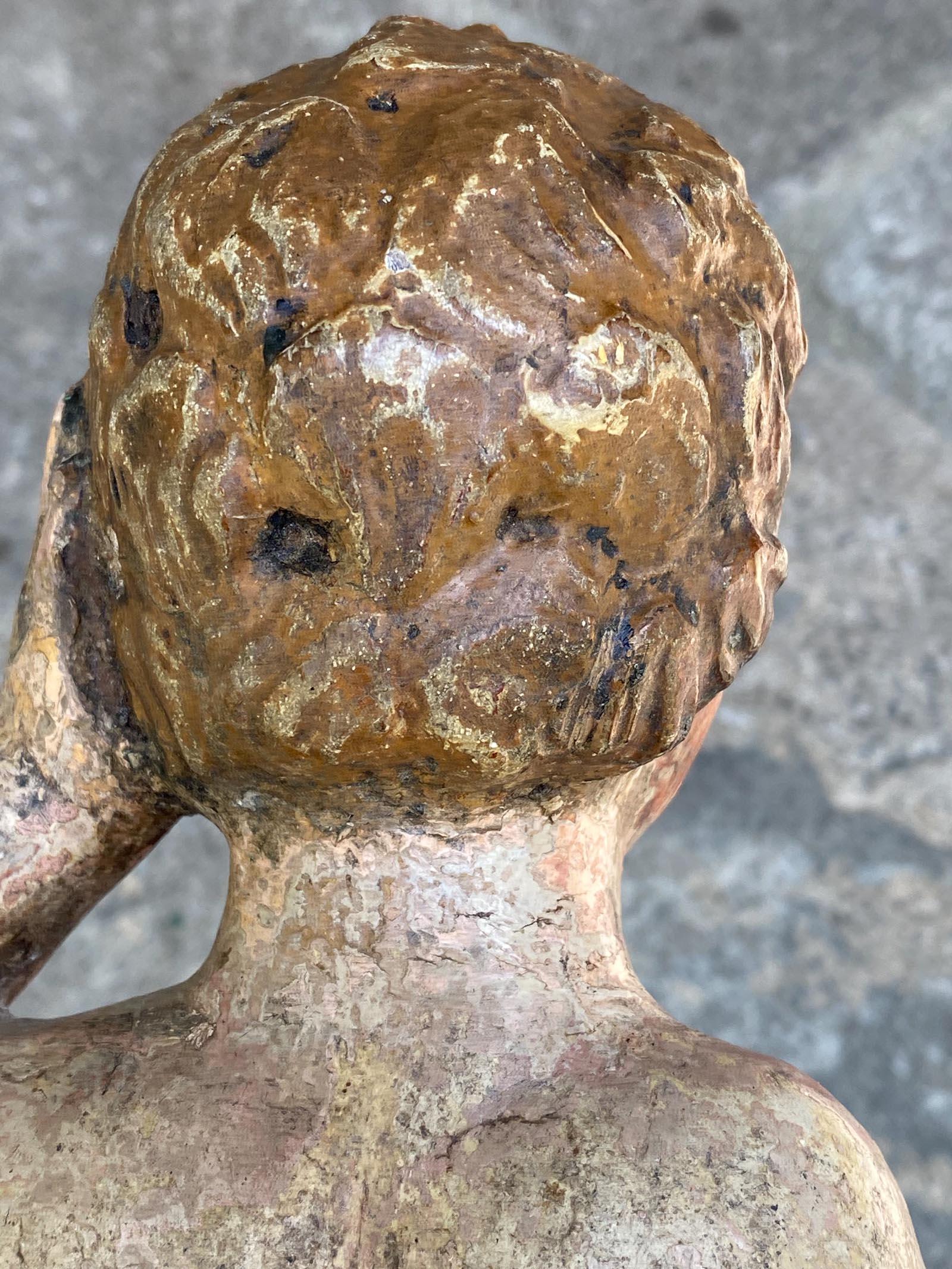 Ruhender Nino aus Guatemala, 19. Jahrhundert im Angebot 2