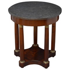 19th Century Gueridon Table in Mahogany