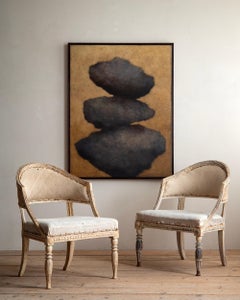 Poltrone con schienale a botte Gustavo del XIX secolo