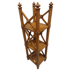 19th Century Gustavian Bookshelf with Original Paint