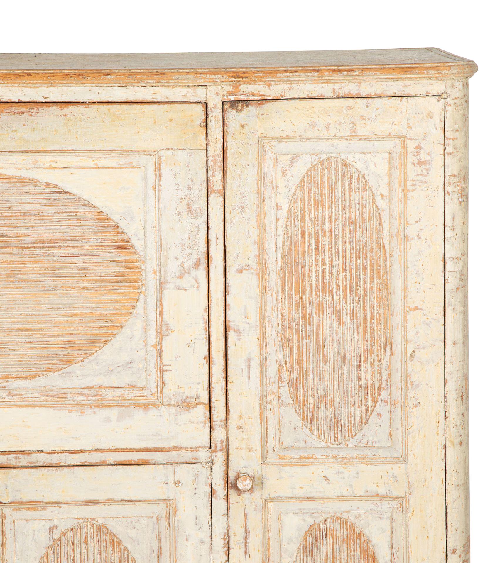 19th Century Gustavian Buffet with Fall Front Desk For Sale 5