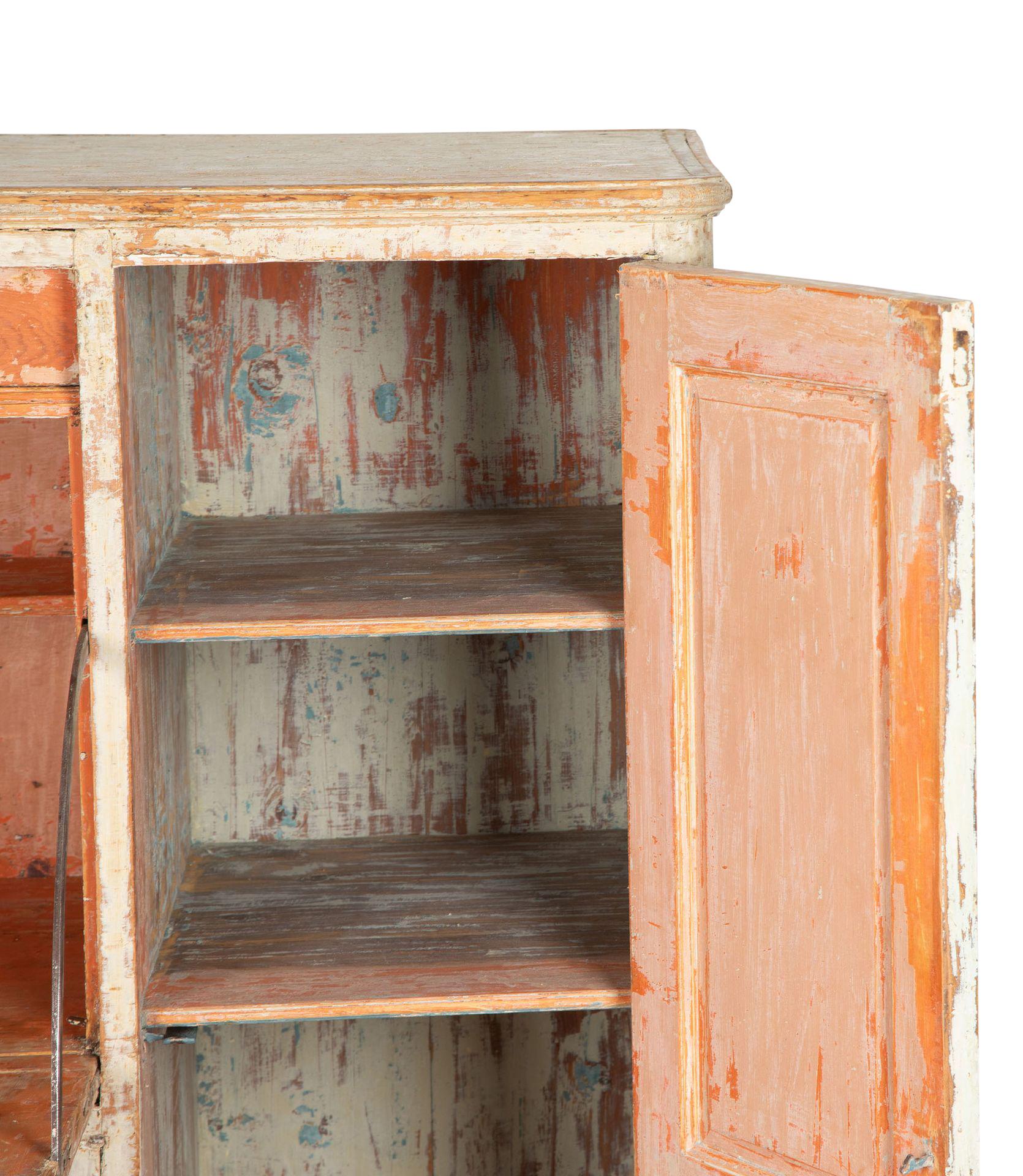 19th Century Gustavian Buffet with Fall Front Desk For Sale 8