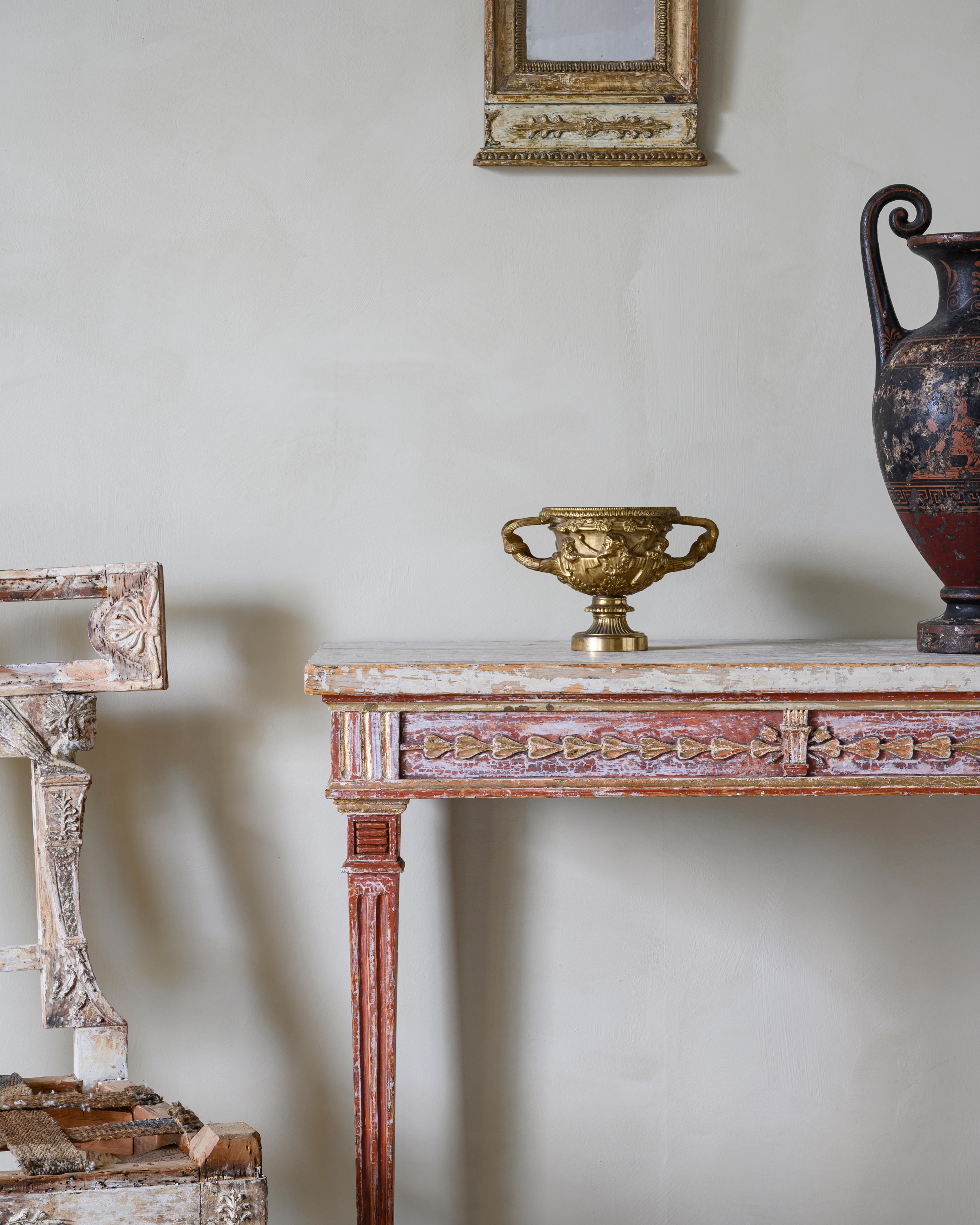 European 19th Century Gustavian Console Table