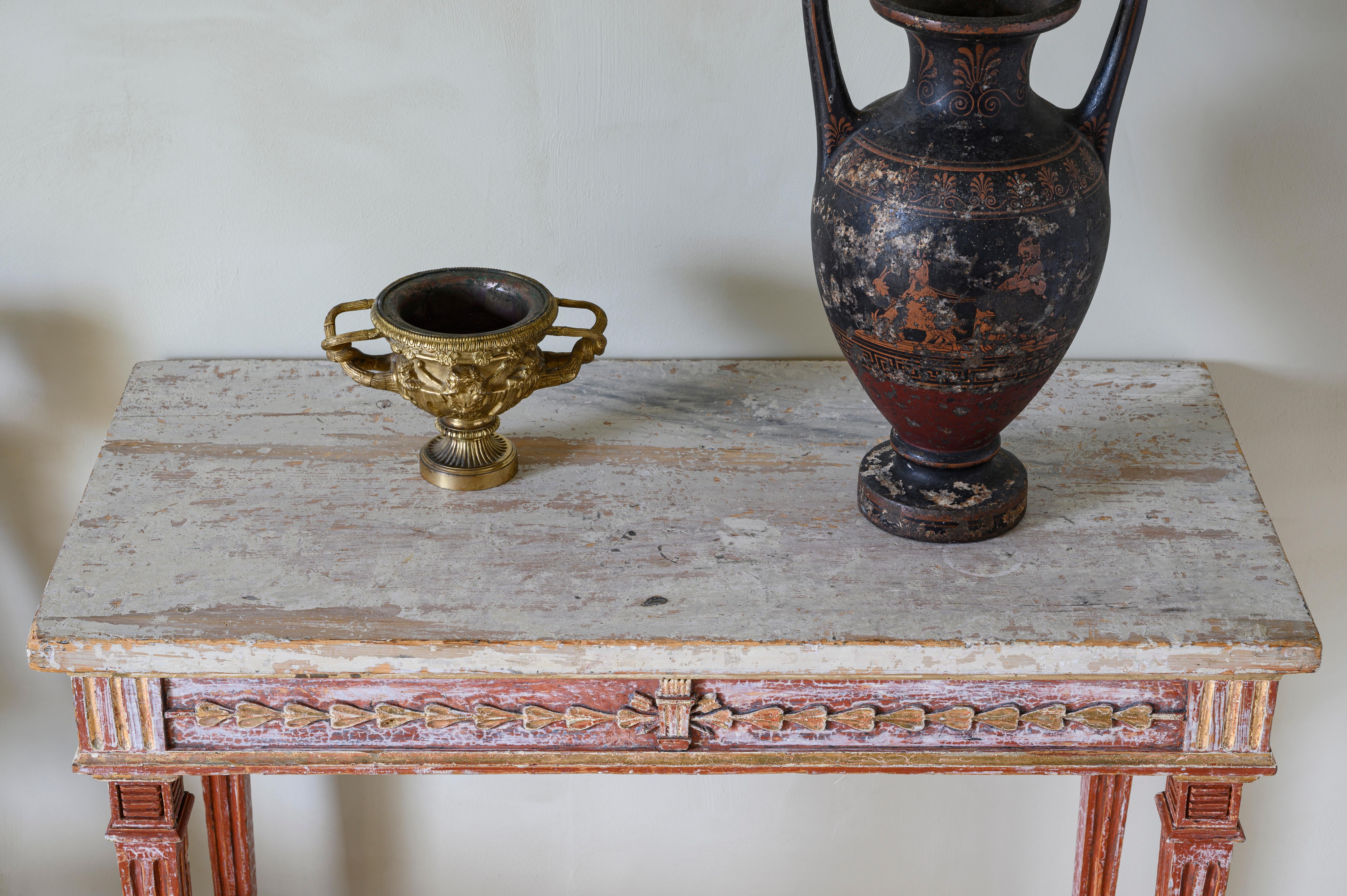 Pine 19th Century Gustavian Console Table