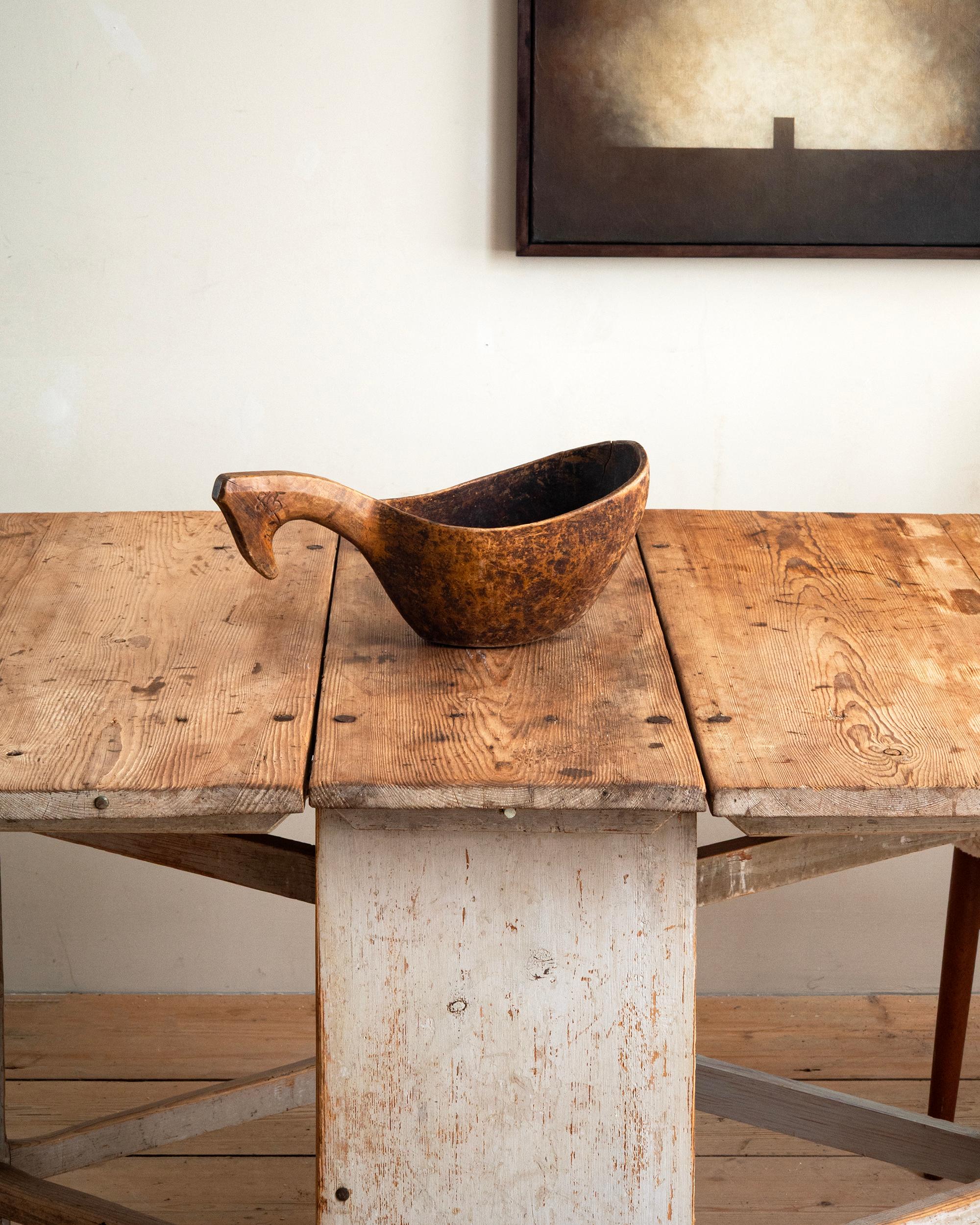 Pin Table à abattant Gustavienne du 19ème siècle en vente