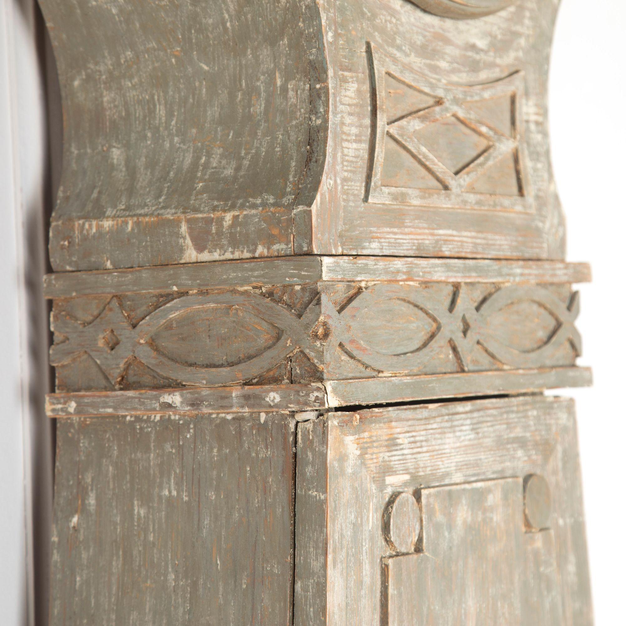 Horloge Gustavienne du 19ème siècle en vente 1
