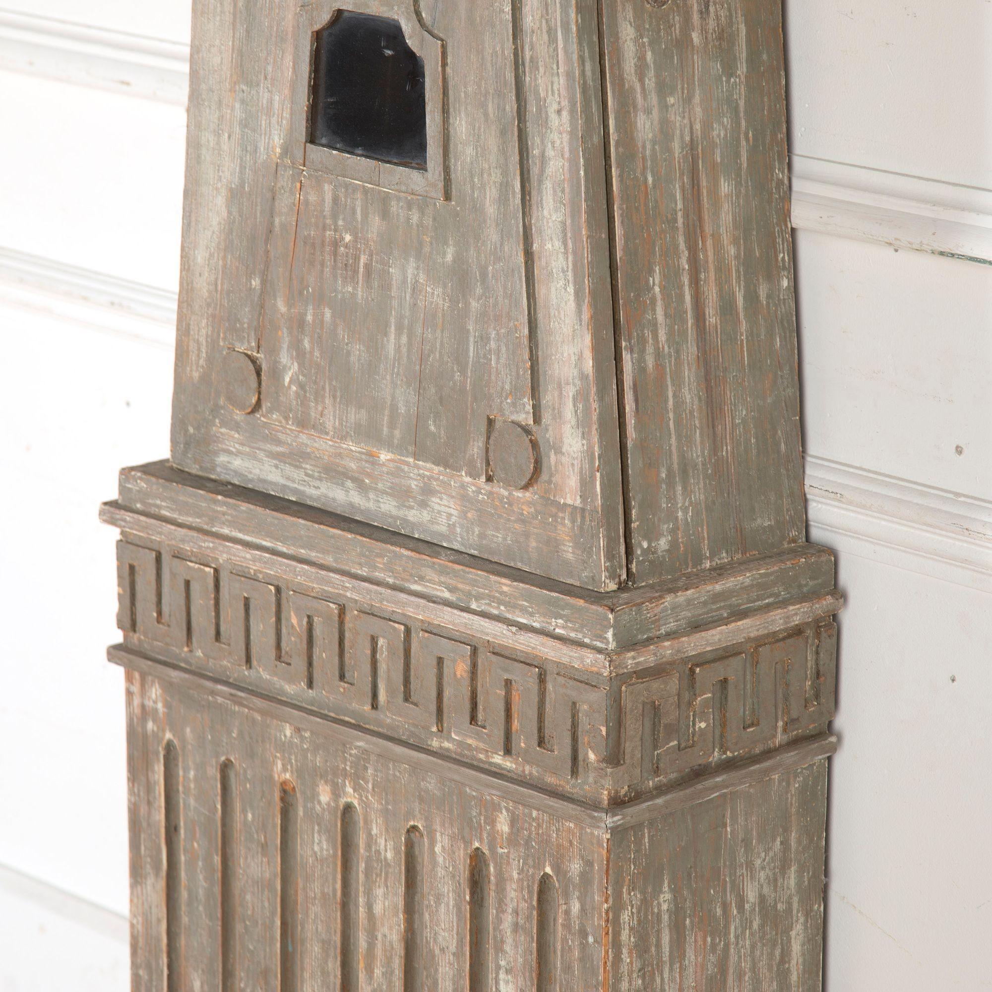 Horloge Gustavienne du 19ème siècle en vente 3
