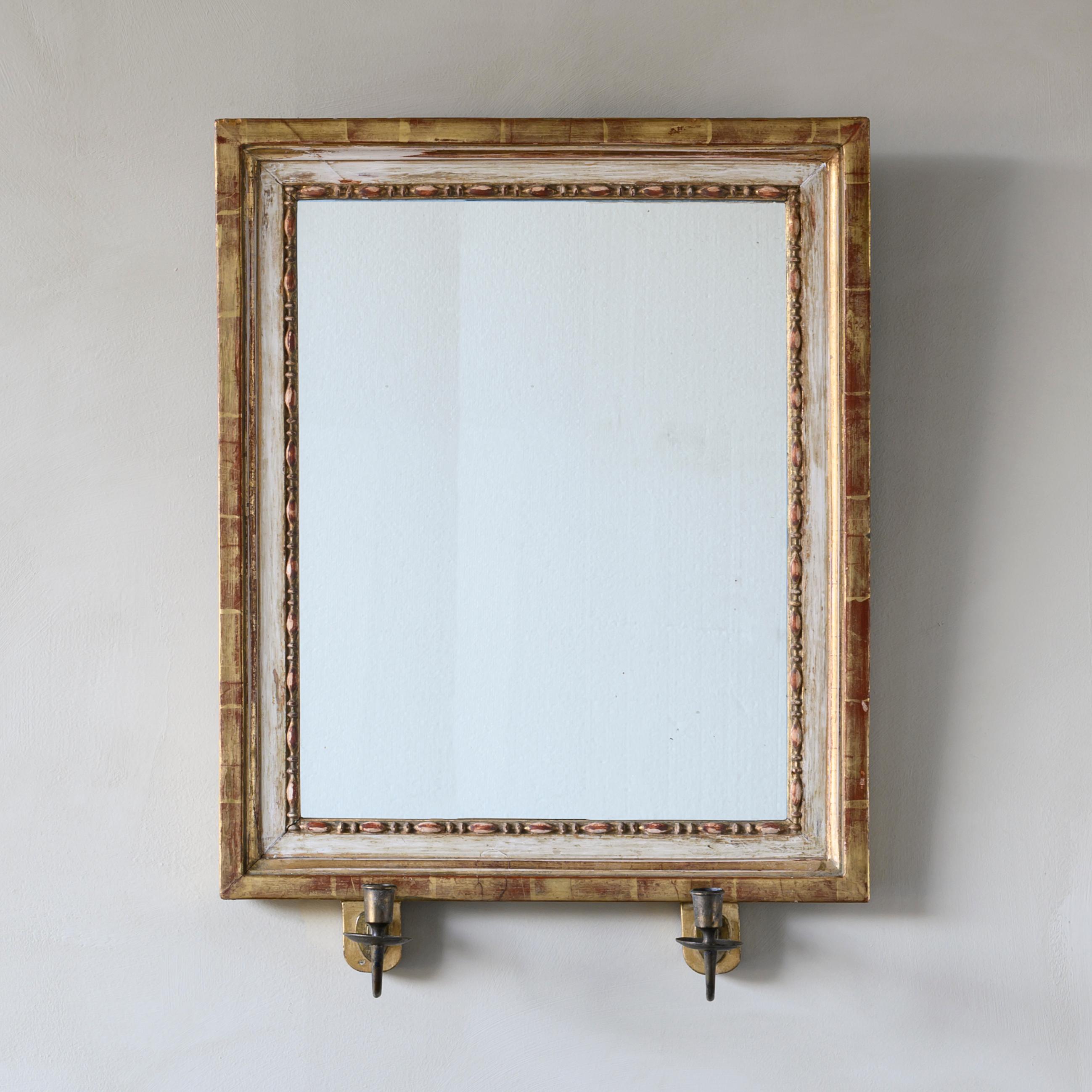 Swedish 19th Century Gustavian Mirror Scone