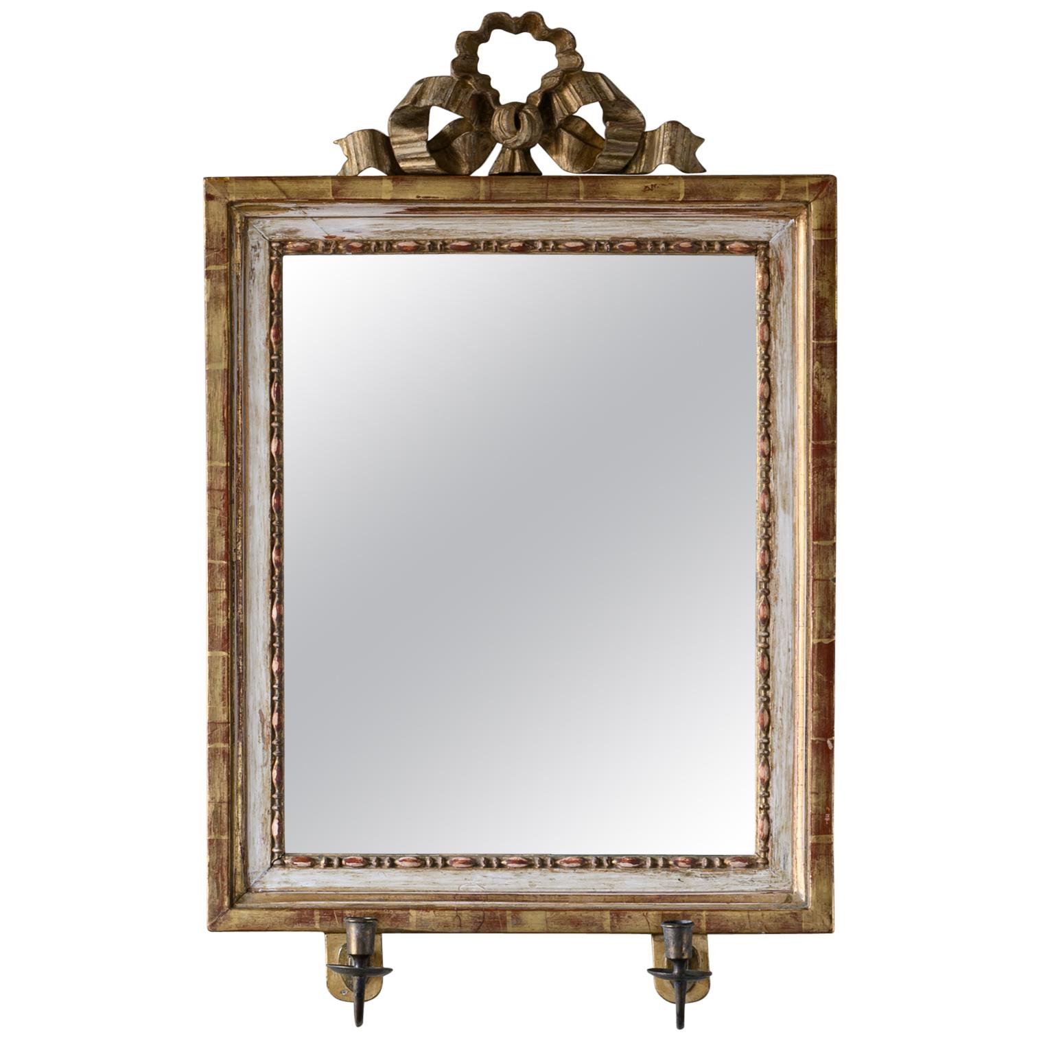 19th Century Gustavian Mirror Scone