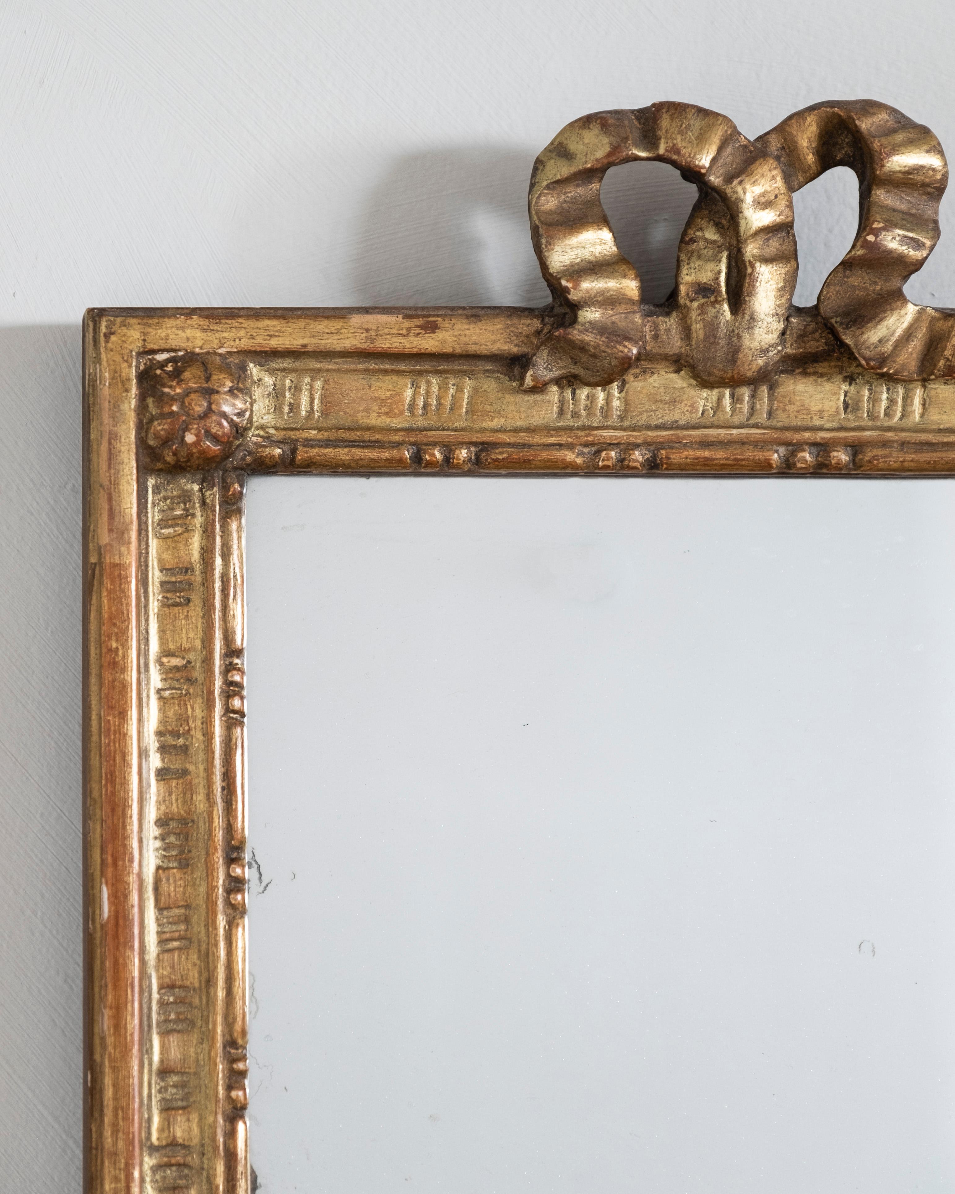 19th Century Gustavian Mirror Scones In Good Condition In Mjöhult, SE