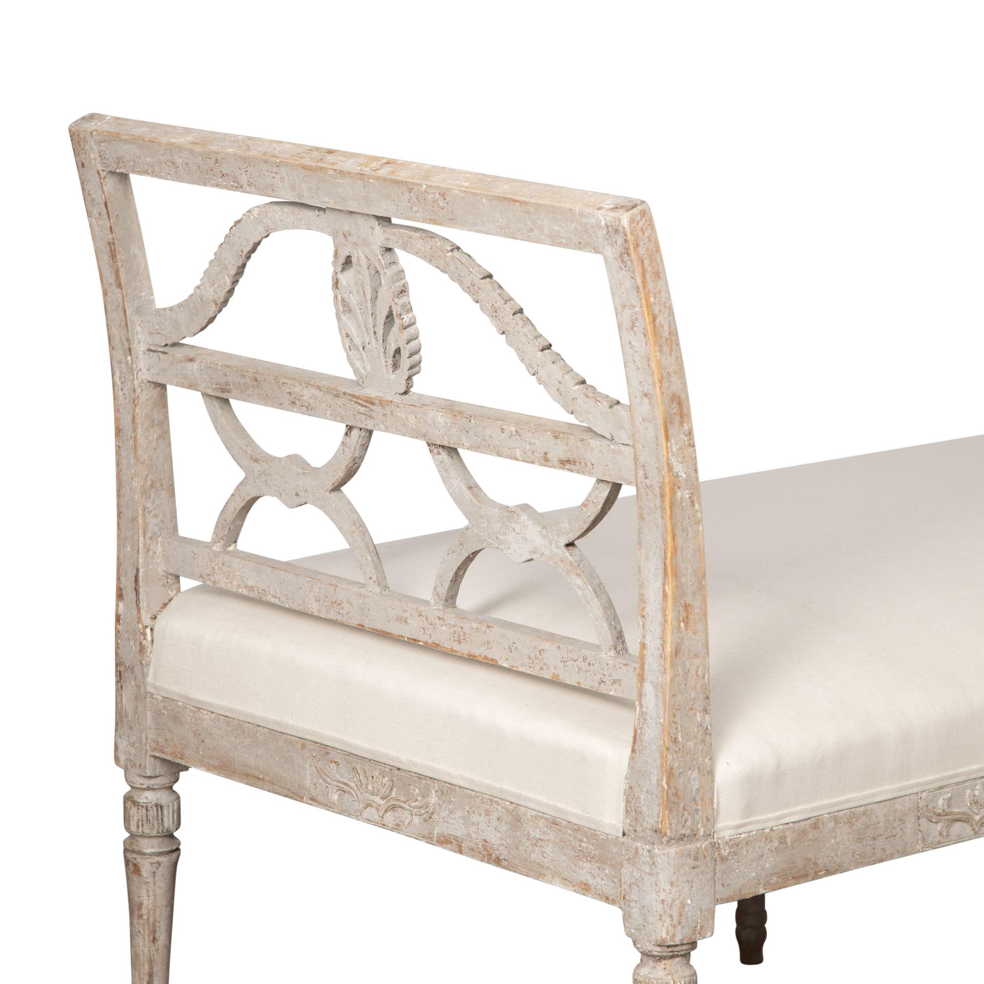 19th Century Gustavian Period Bench For Sale 1