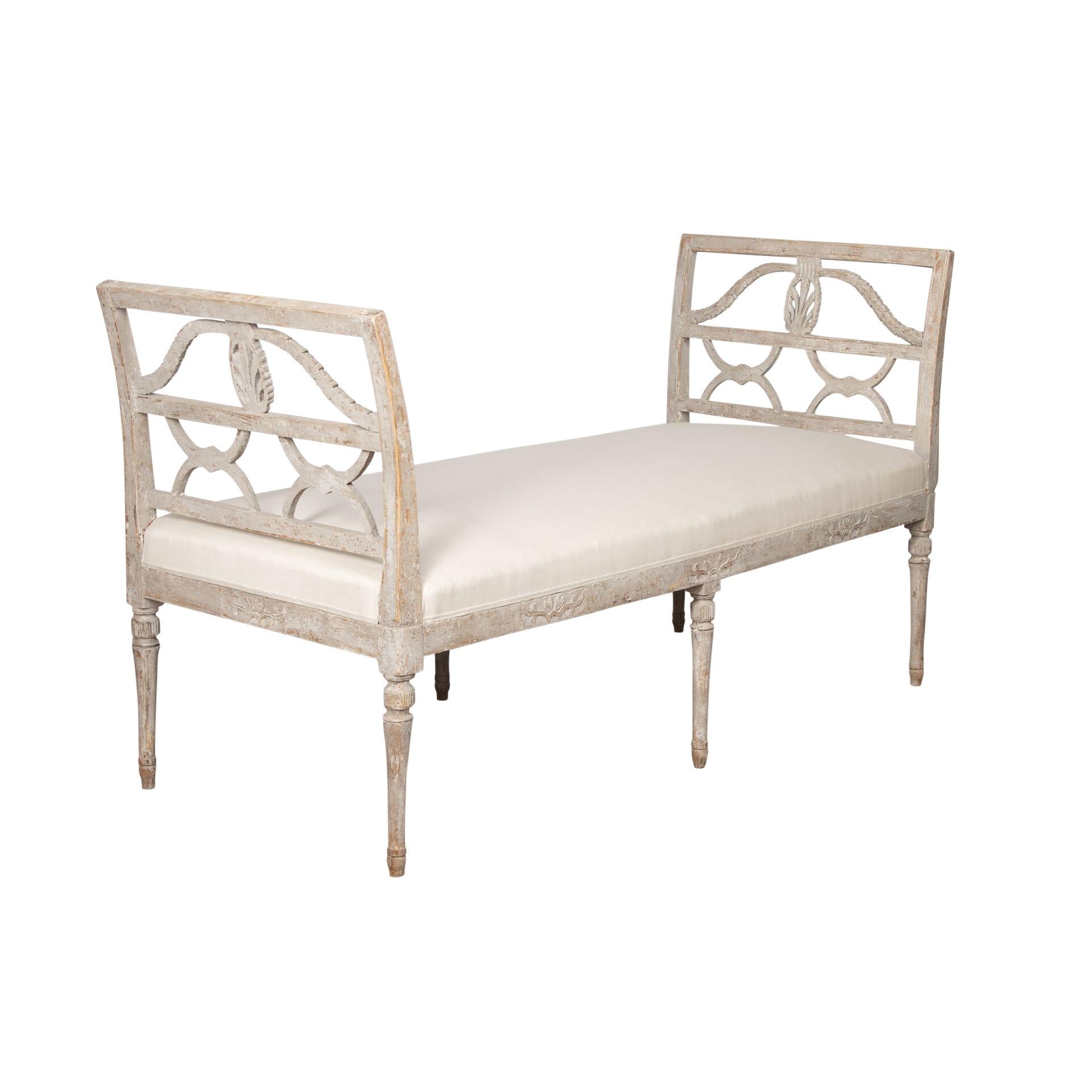19th Century Gustavian Period Bench For Sale 2